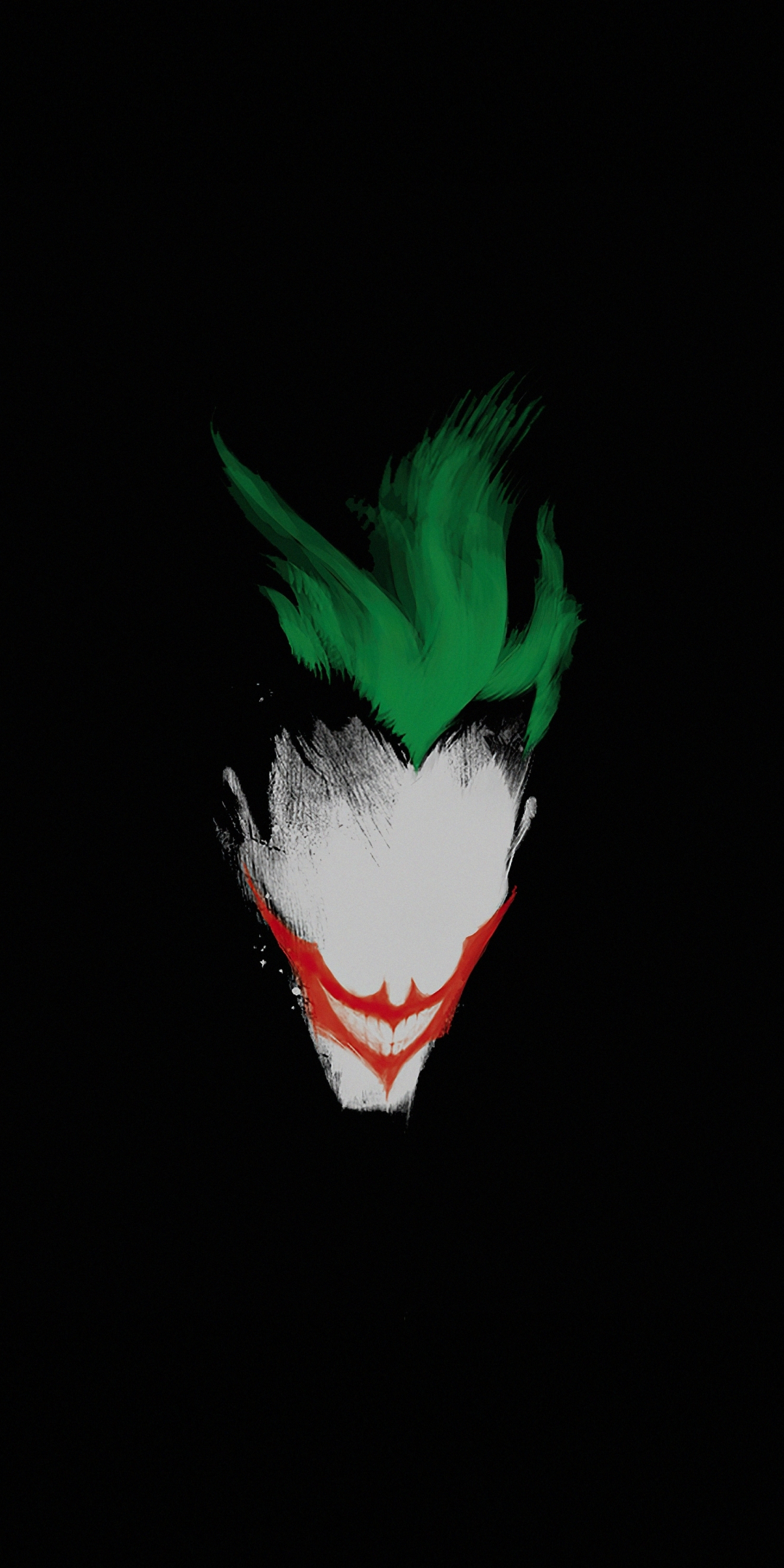 Joker, smile, minimal, 1080x2160 wallpaper