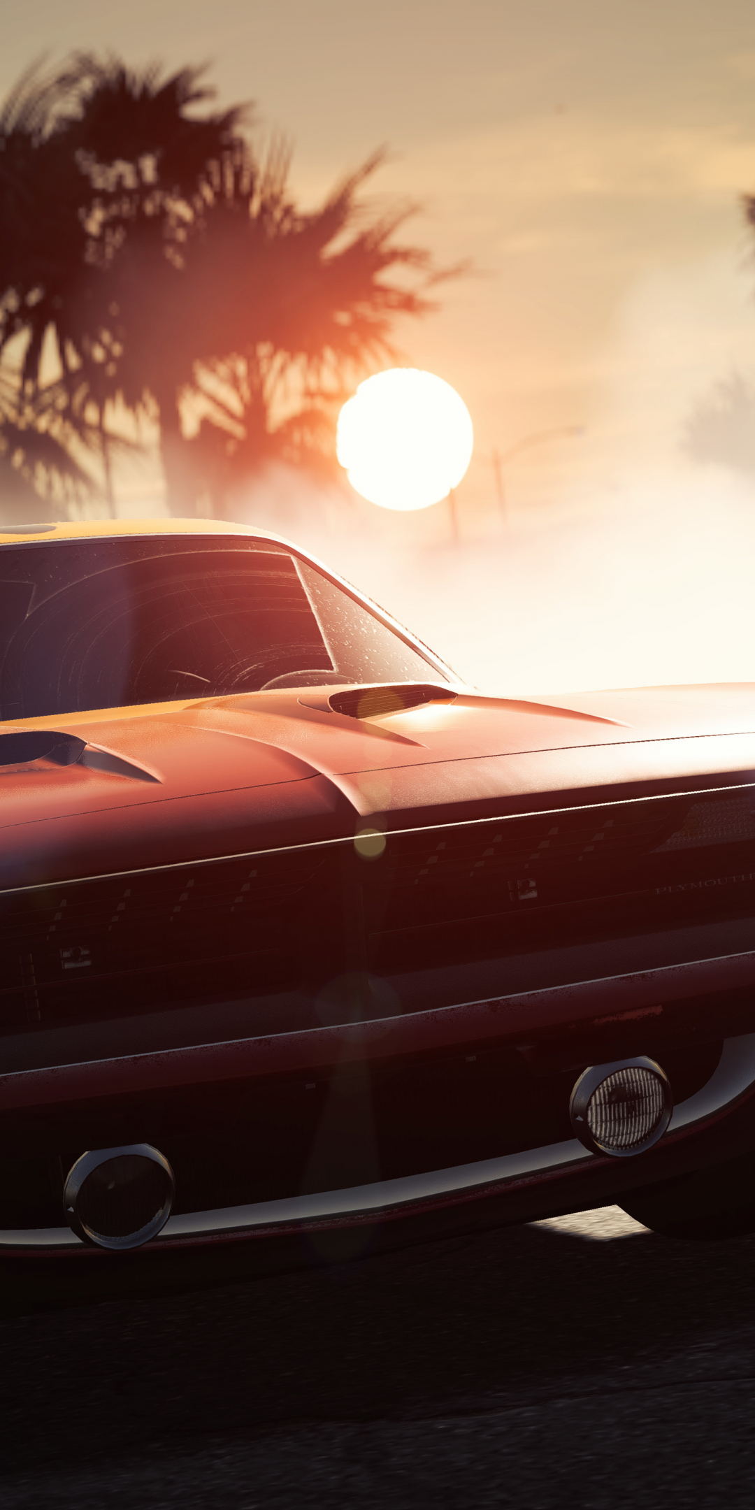 Need for speed payback, video game, muscle car, front, 1080x2160 wallpaper