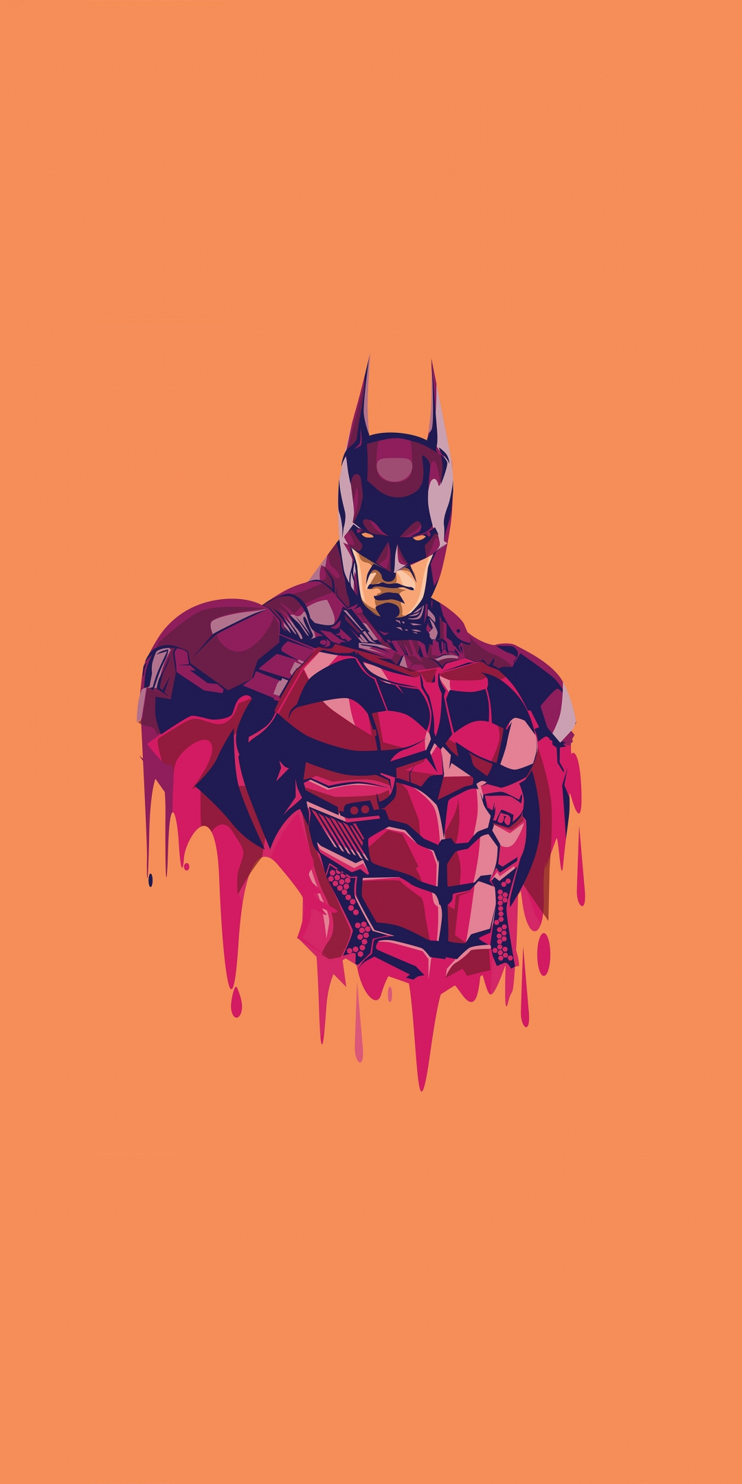 Batman, minimal, 2020, 1080x2160 wallpaper