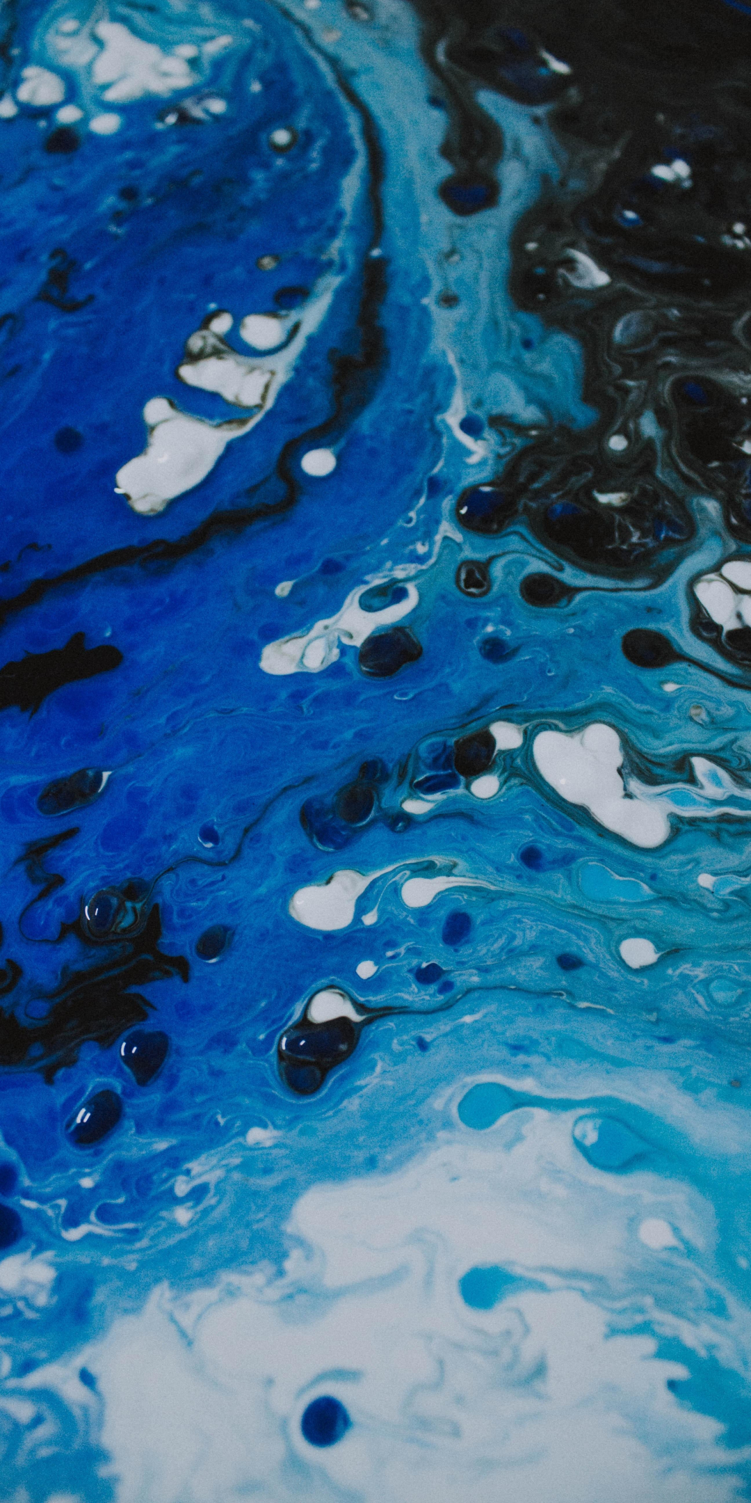 Blue, water color, texture, 1080x2160 wallpaper