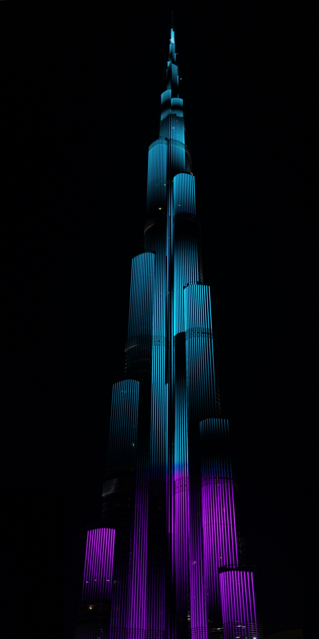 Burj khalifa, building, Dubai, minimal, 1080x2160 wallpaper