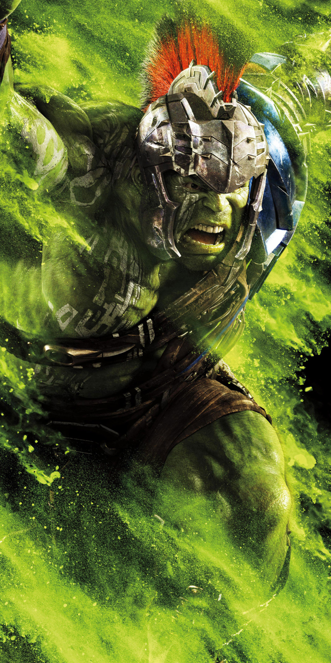 Thor: Ragnarok, movie, Angry Hulk, 1080x2160 wallpaper
