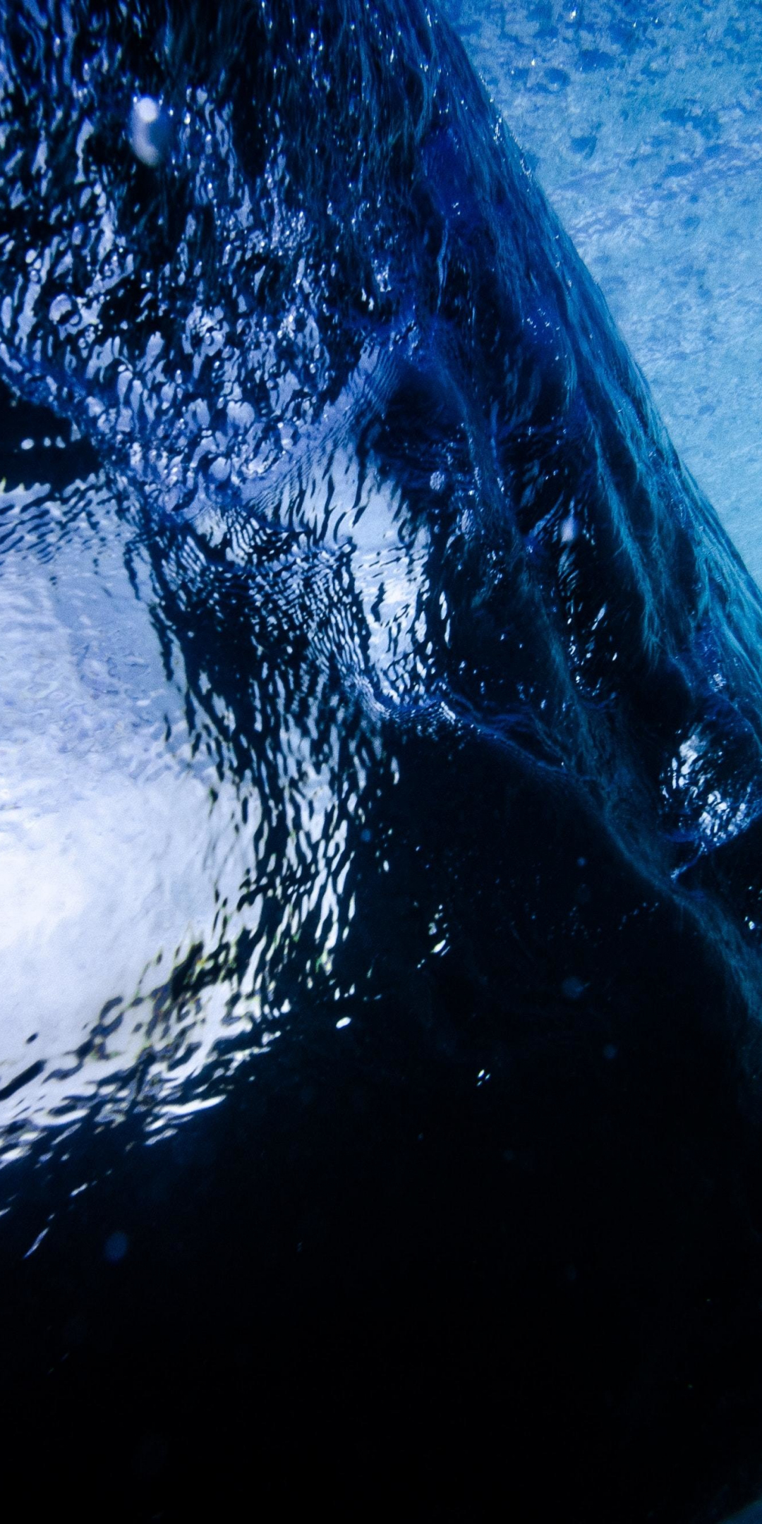 Tide, sea waves, bubble, close up, water, 1080x2160 wallpaper