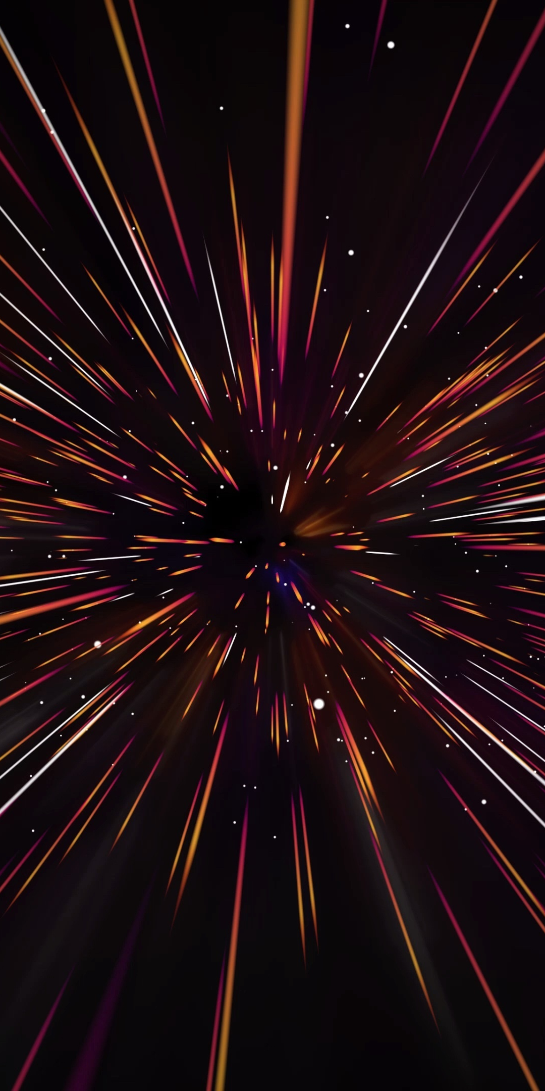 Laser particles, lines, abstract, 1080x2160 wallpaper