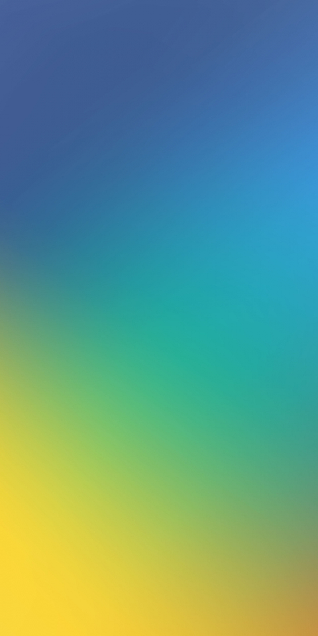 Blue yellow gradient, abstract, 1080x2160 wallpaper