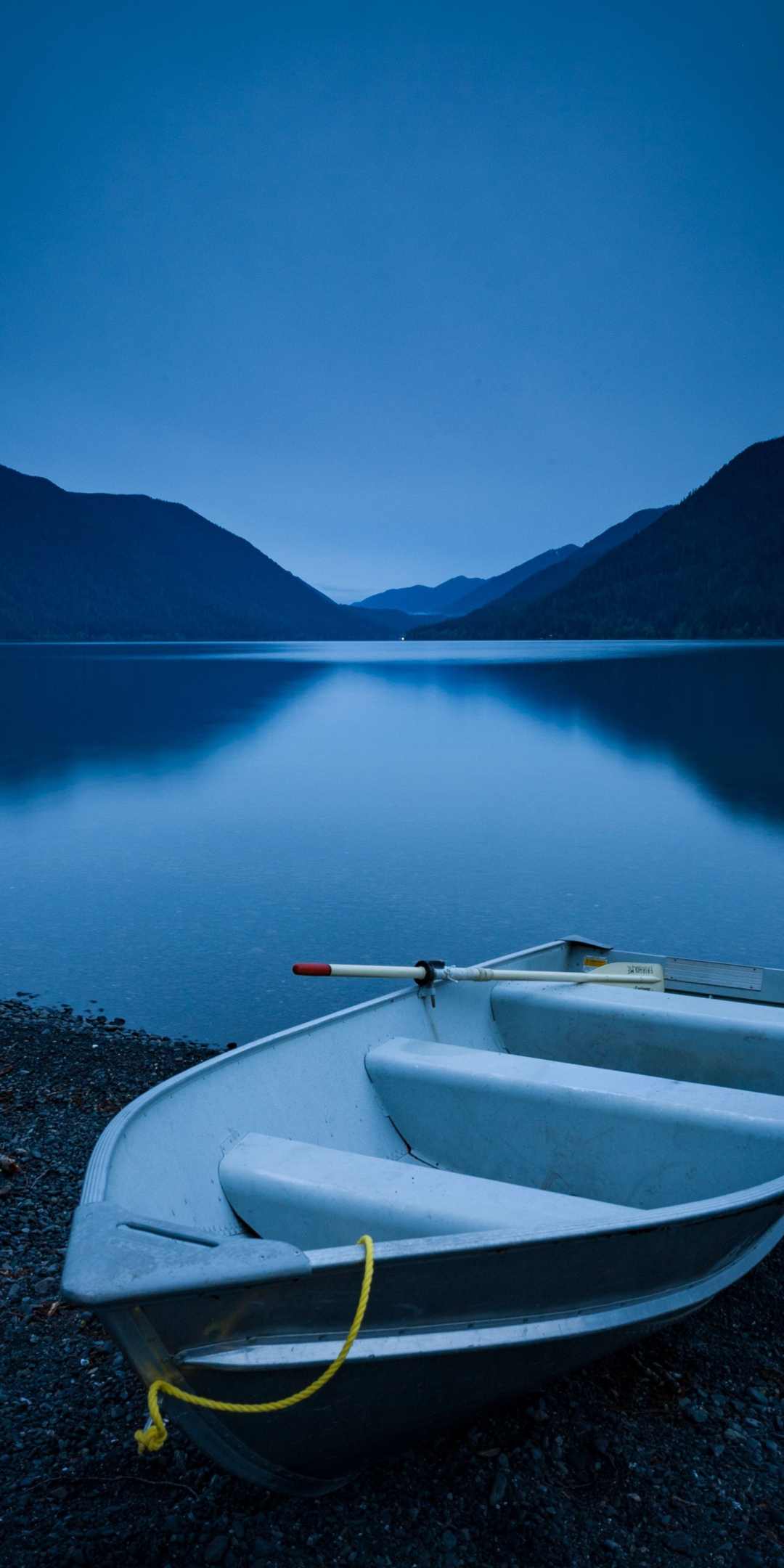 Boat, dawn, sunrise, lake, outdoor, 1080x2160 wallpaper