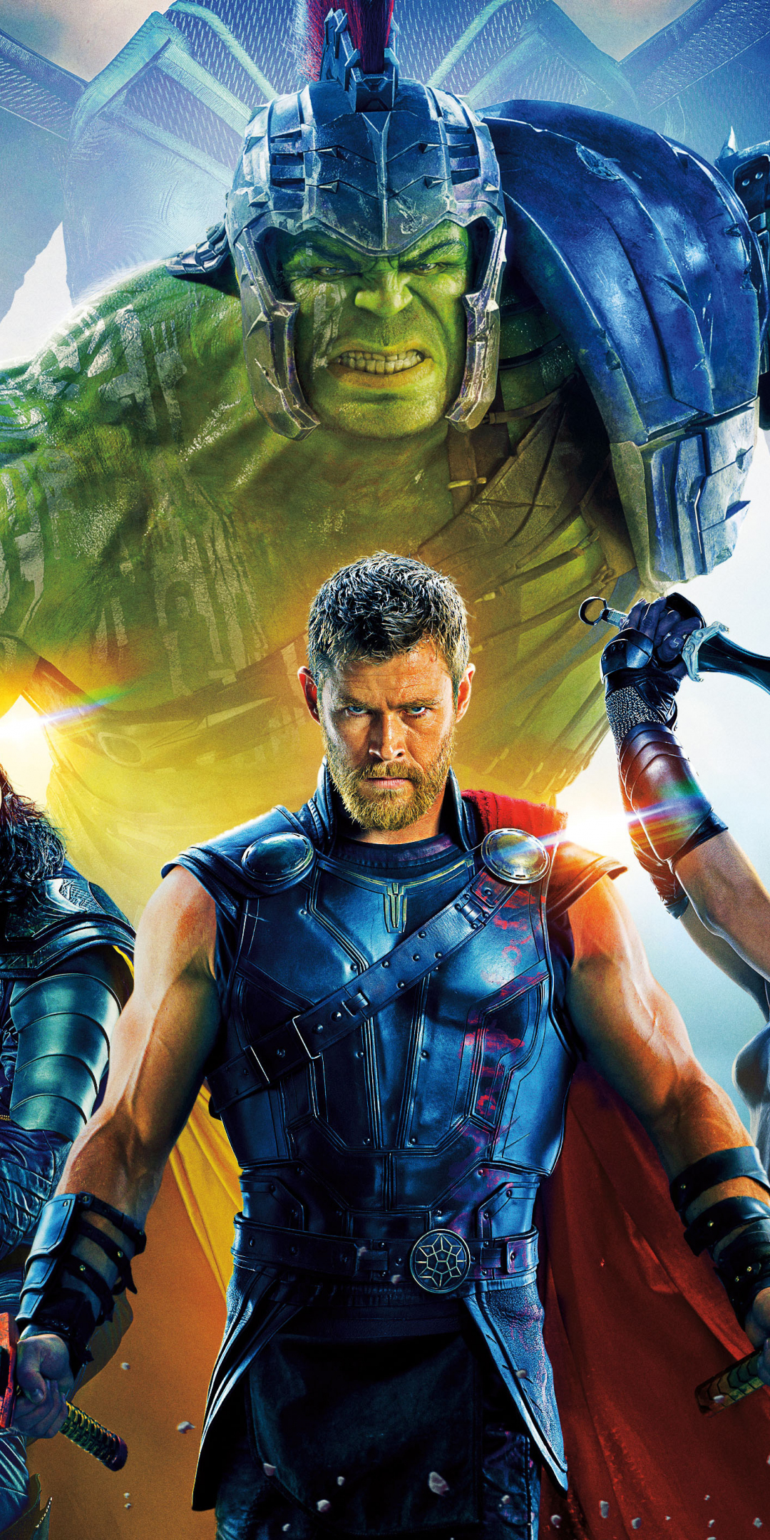 Thor: Ragnarok, movie, poster, cast, 2017, 1080x2160 wallpaper