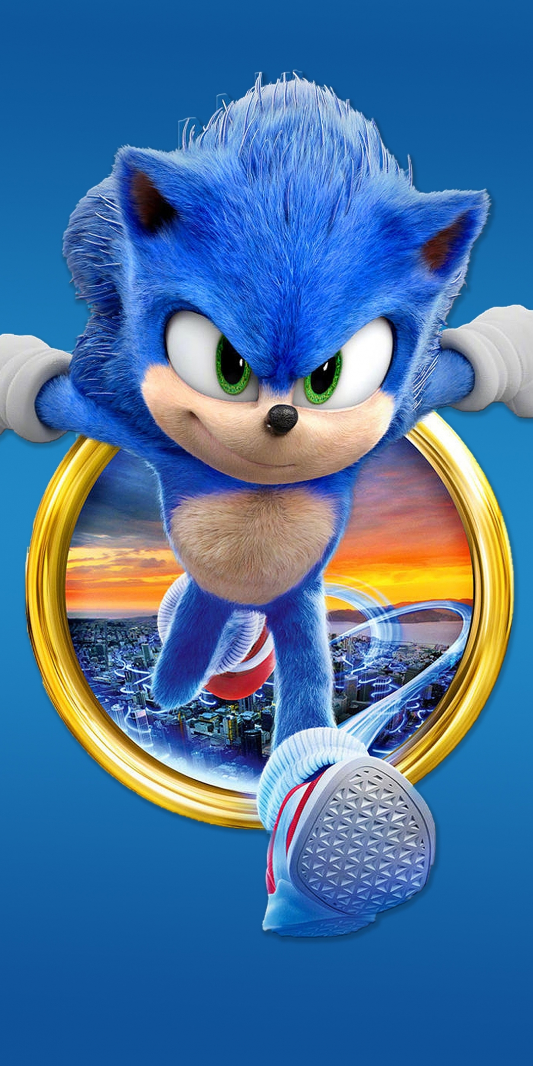 Movie of 2020, Sonic, 1080x2160 wallpaper