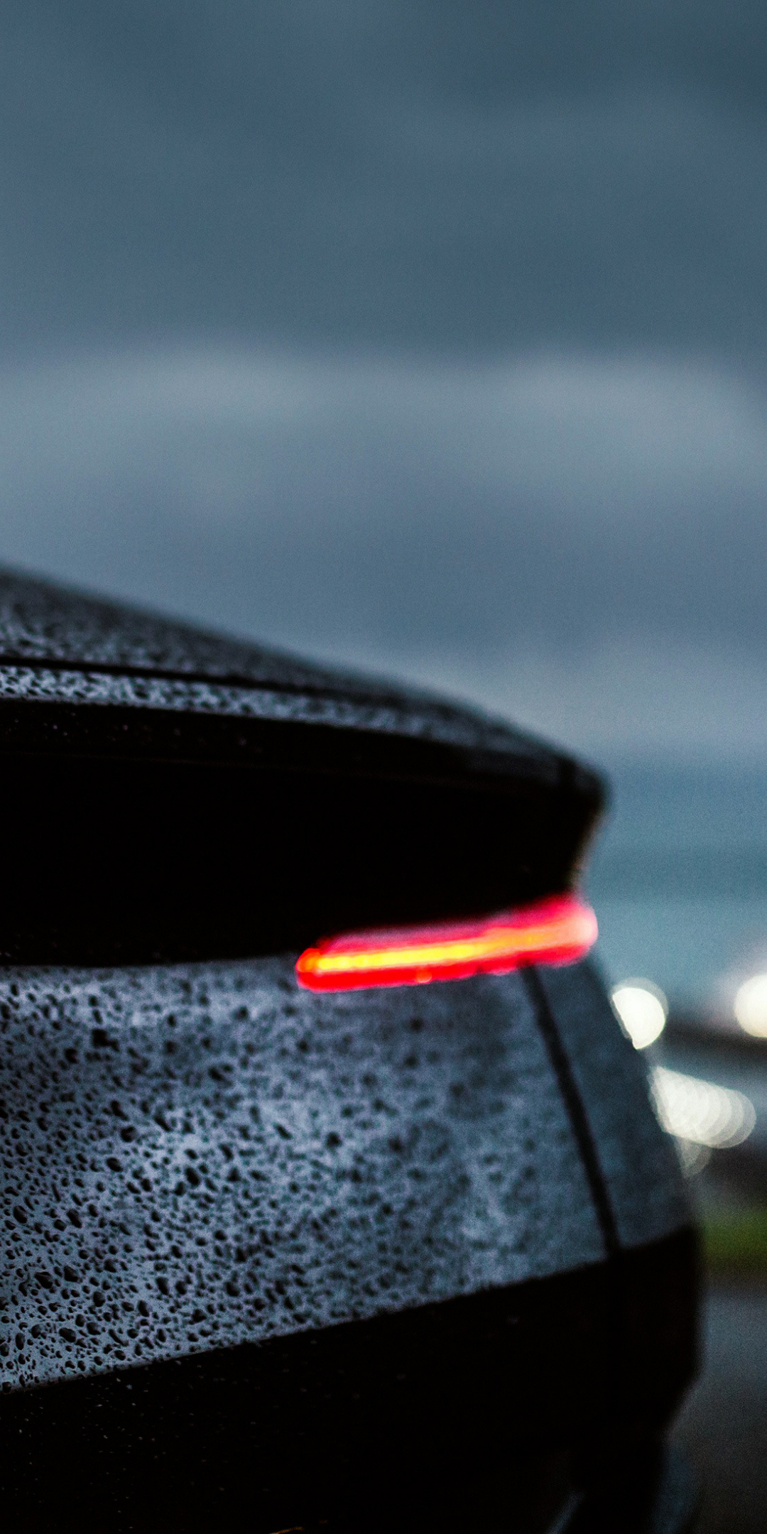 Aston Martin DB11, drops, rain, rear, taillight, 1080x2160 wallpaper