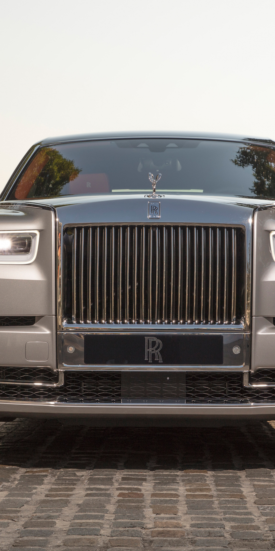 2018 Rolls-Royce Phantom, luxury car, front, 1080x2160 wallpaper