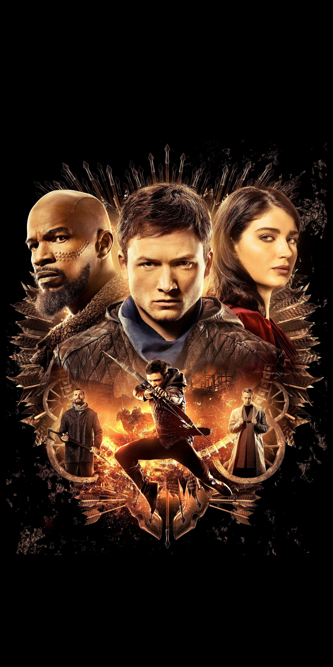 Robin Hood, movie poster, 2018, 1080x2160 wallpaper