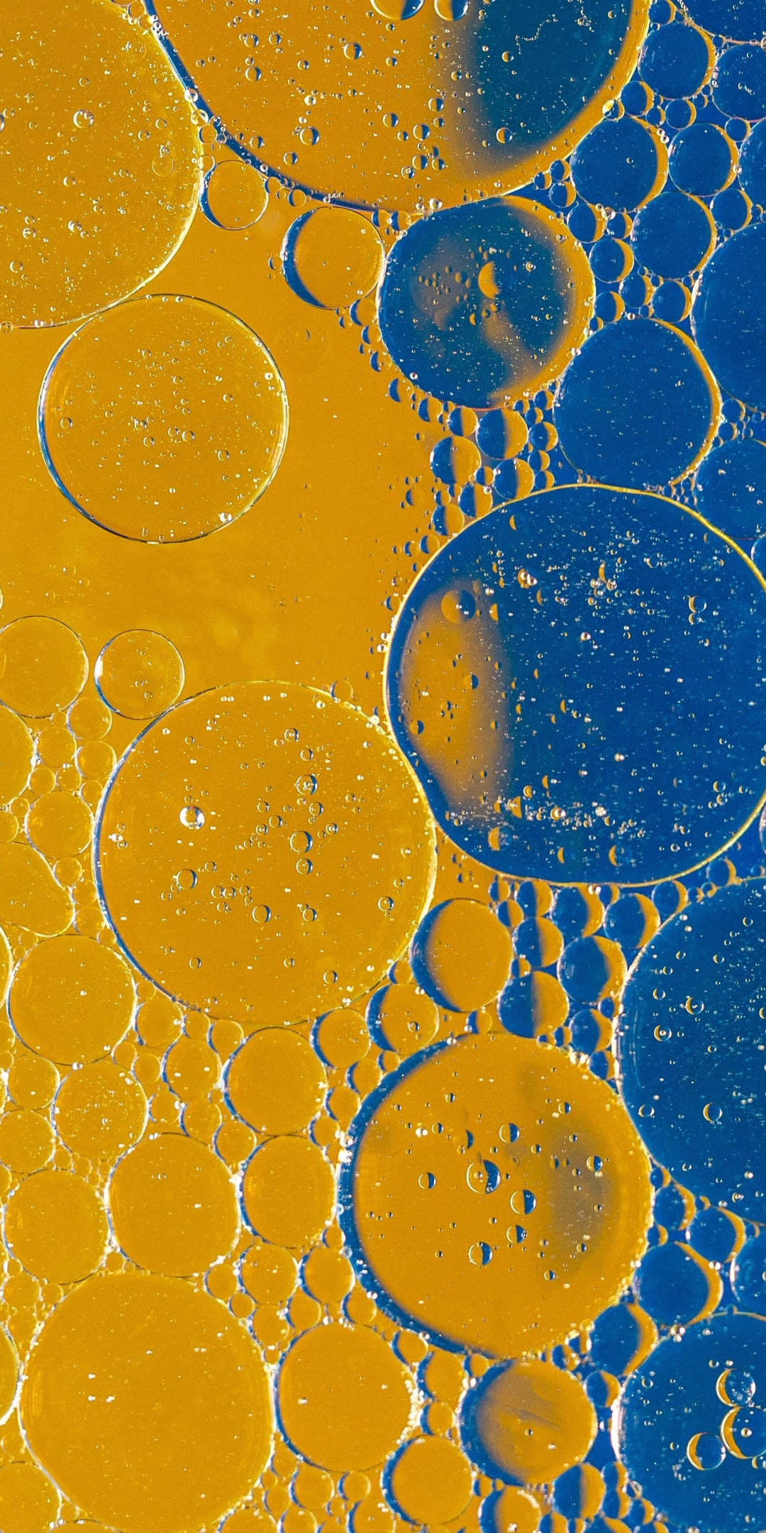 Bubbles, liquid, macro, 1080x2160 wallpaper