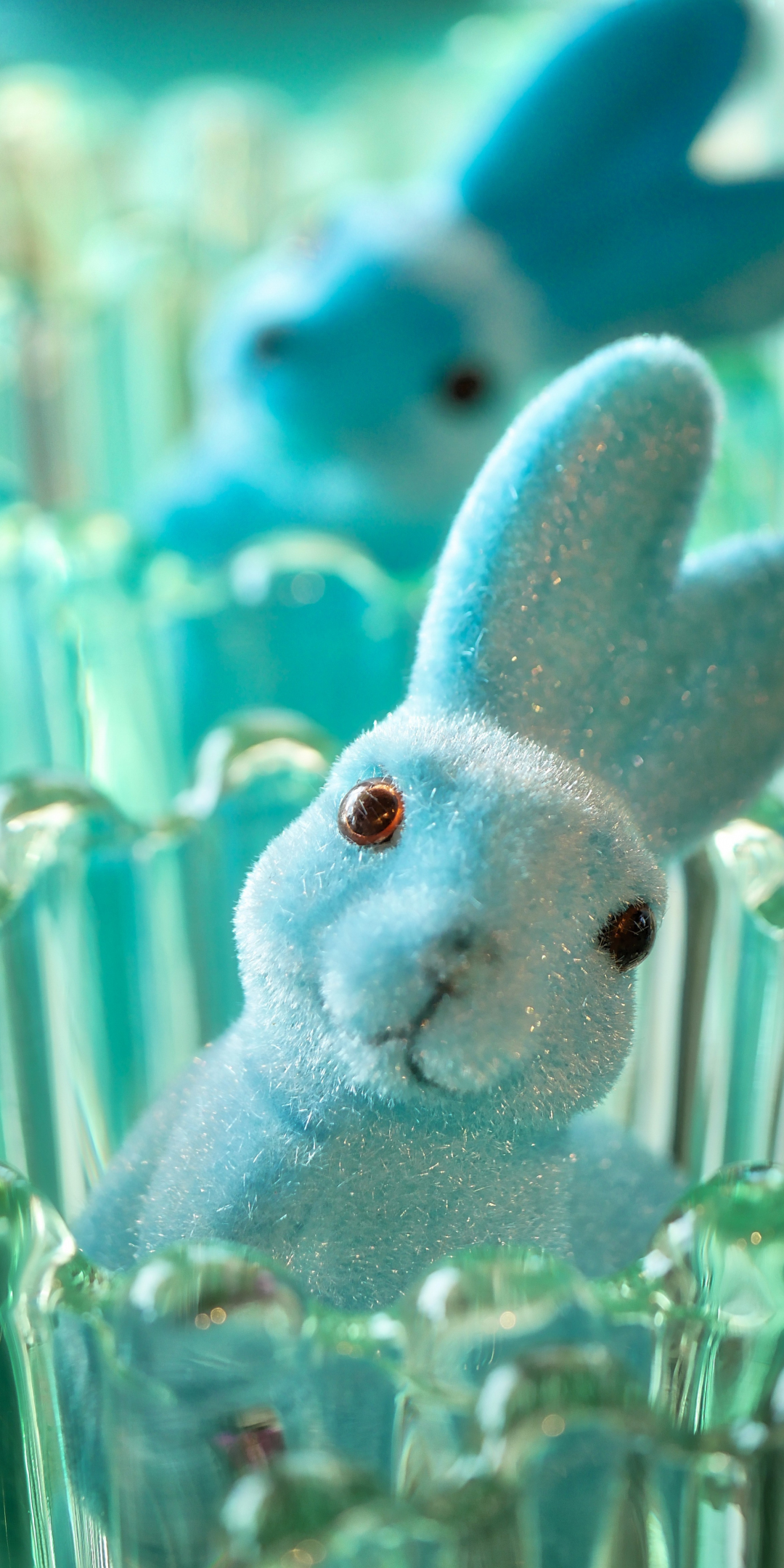 Hare, rabbit, cute, bunny, figure, 1080x2160 wallpaper