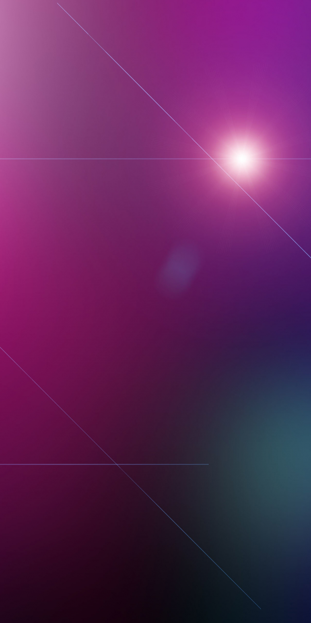 Gradient, pink flare, abstract, 1080x2160 wallpaper