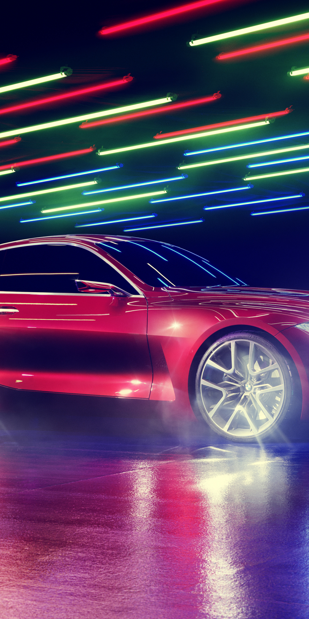 BMW Concept 4, luxurious car, 2019, 1080x2160 wallpaper