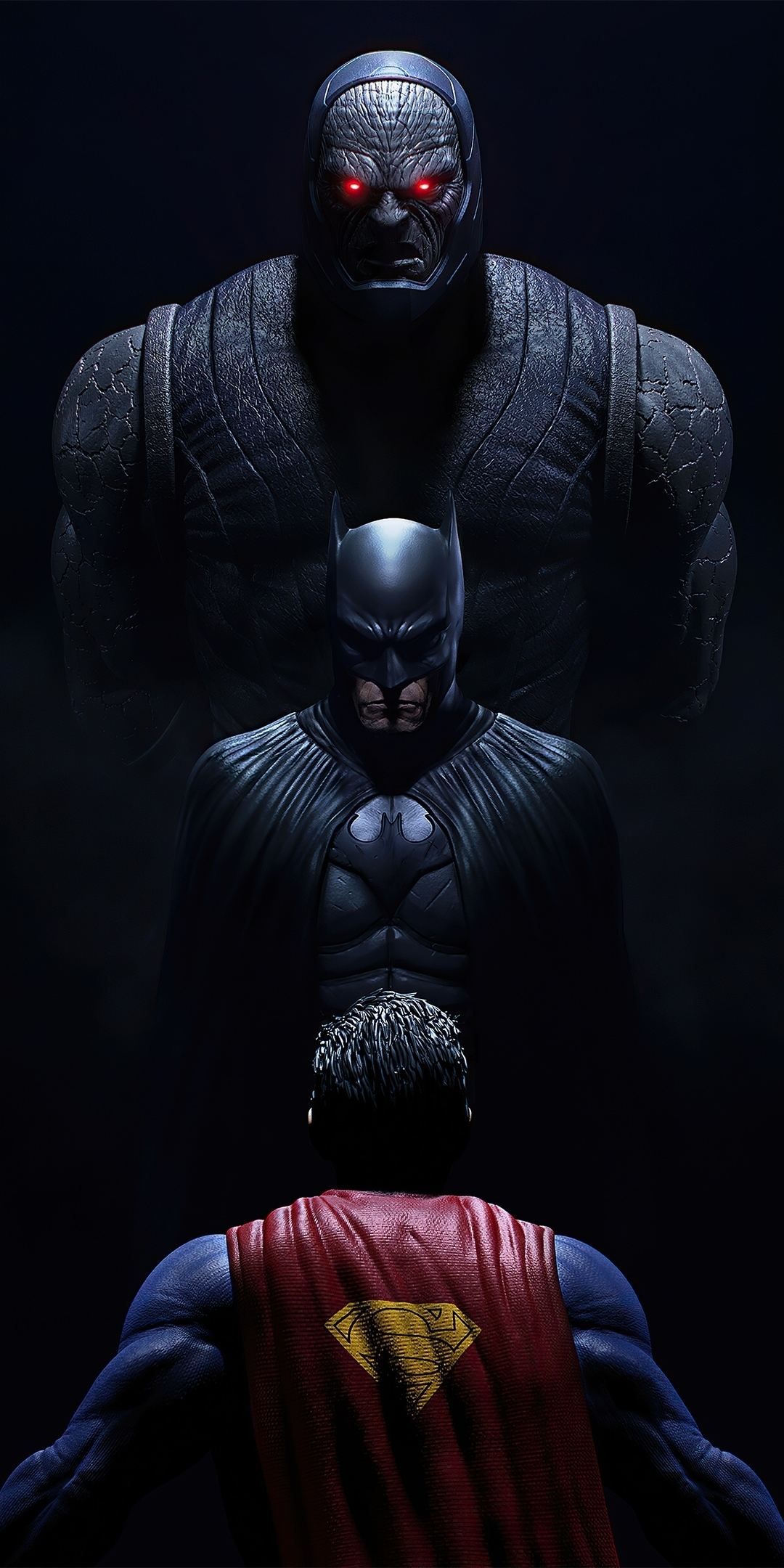 Darkseid & batman vs superman, dark, 1080x2160 wallpaper