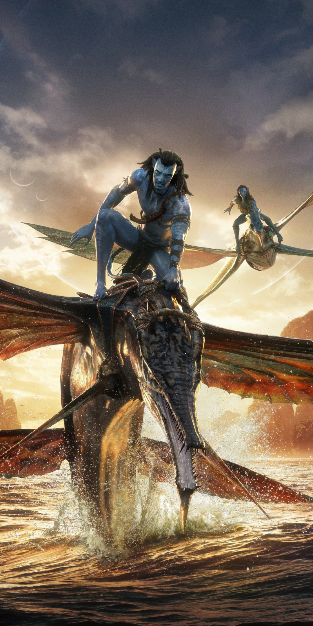 Avatar the way of water, ride, 2022, 1080x2160 wallpaper