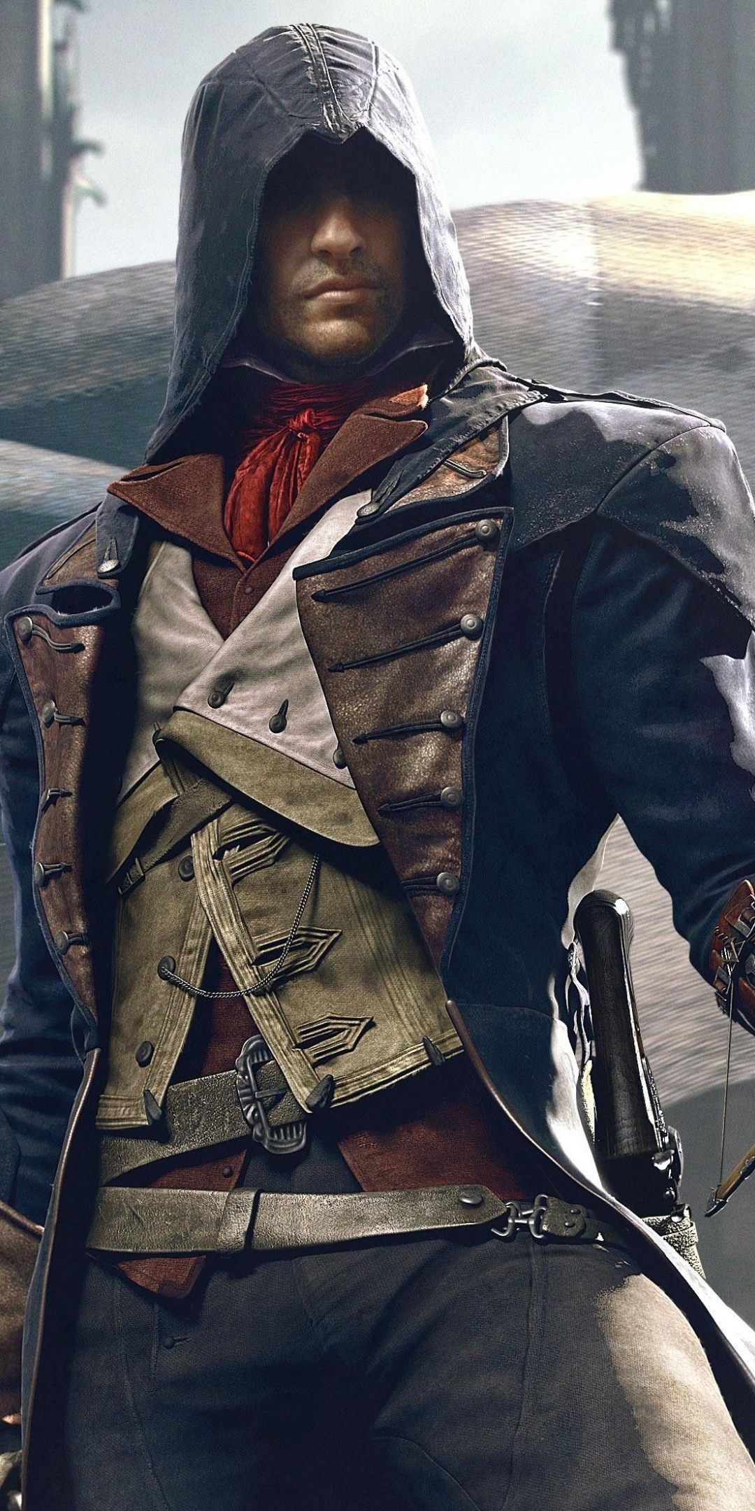 Art of Assassin, Assassin's Creed Unity, 1080x2160 wallpaper