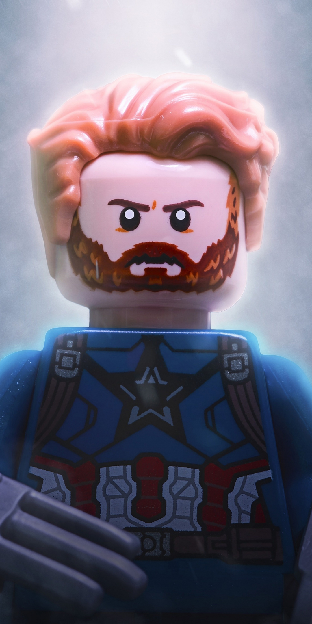 Captain America, Lego Toy, Figure, Avengers: infinity war, 1080x2160 wallpaper