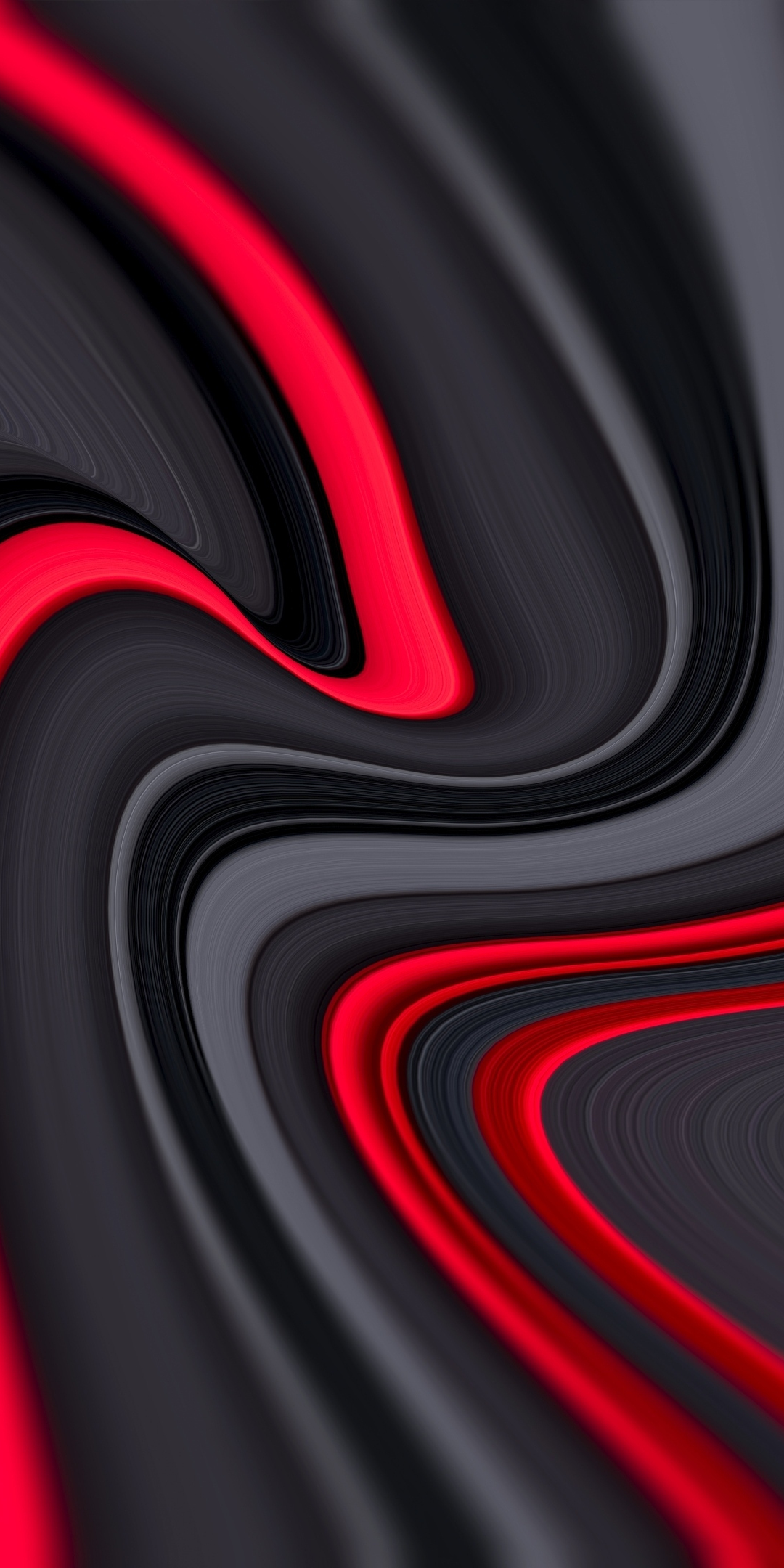 Red-dark stripes, abstract, 1080x2160 wallpaper