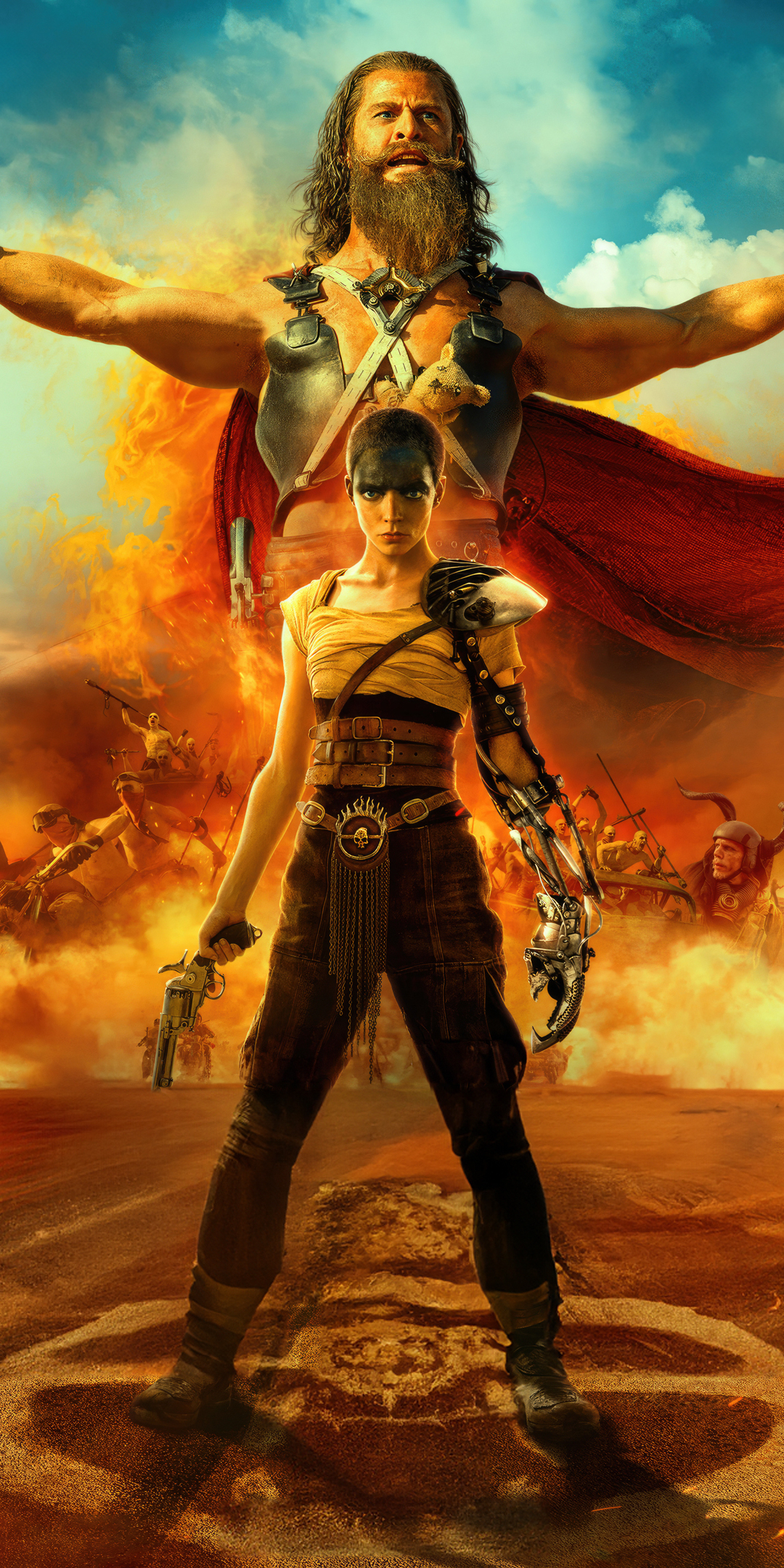 Movie, Furiosa: A Mad Max Saga, fantasy movie, 2024, 1080x2160 wallpaper