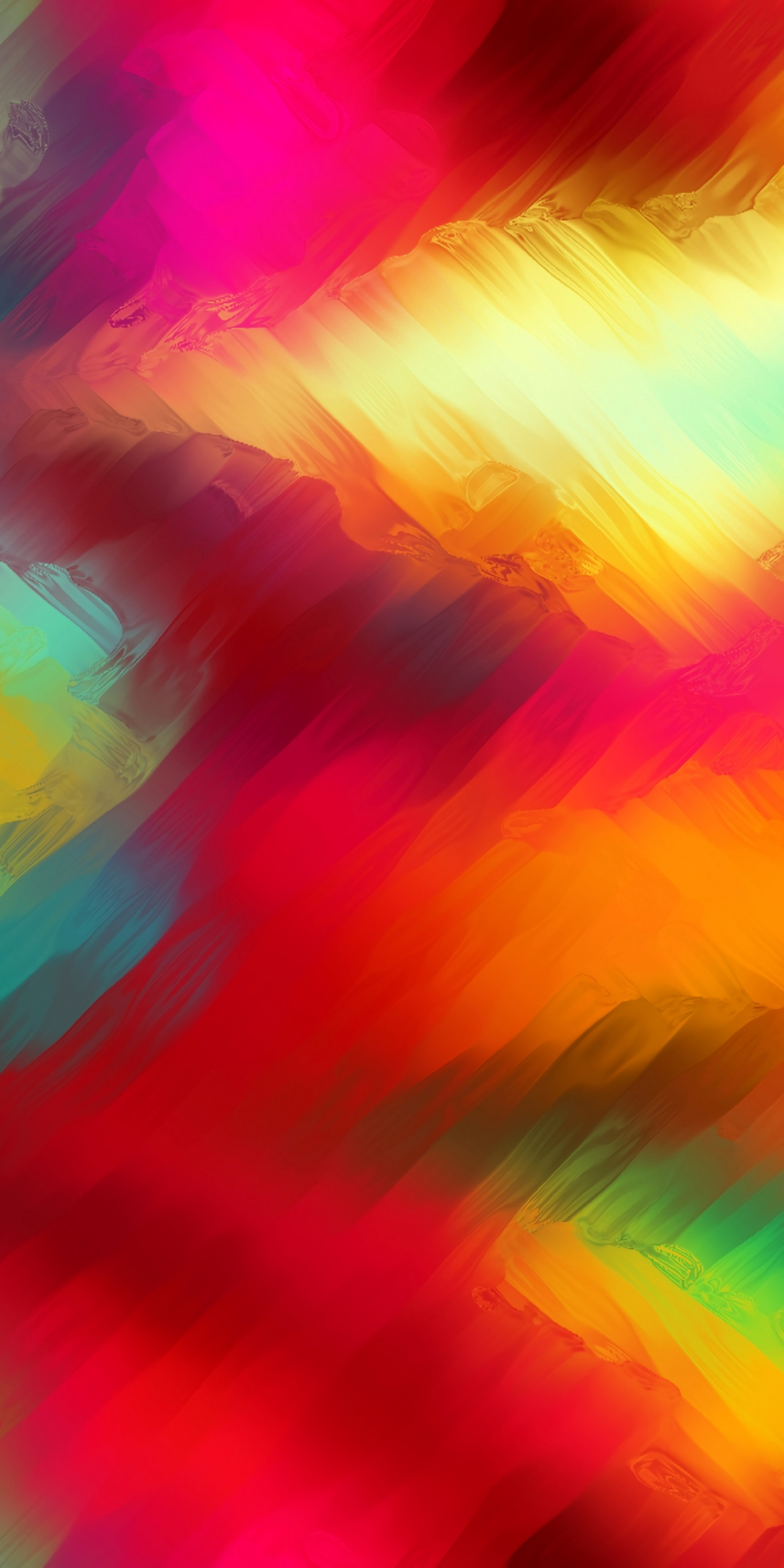 Download wallpaper 1080x2160 colorful, blurred, digital art, honor 7x ...