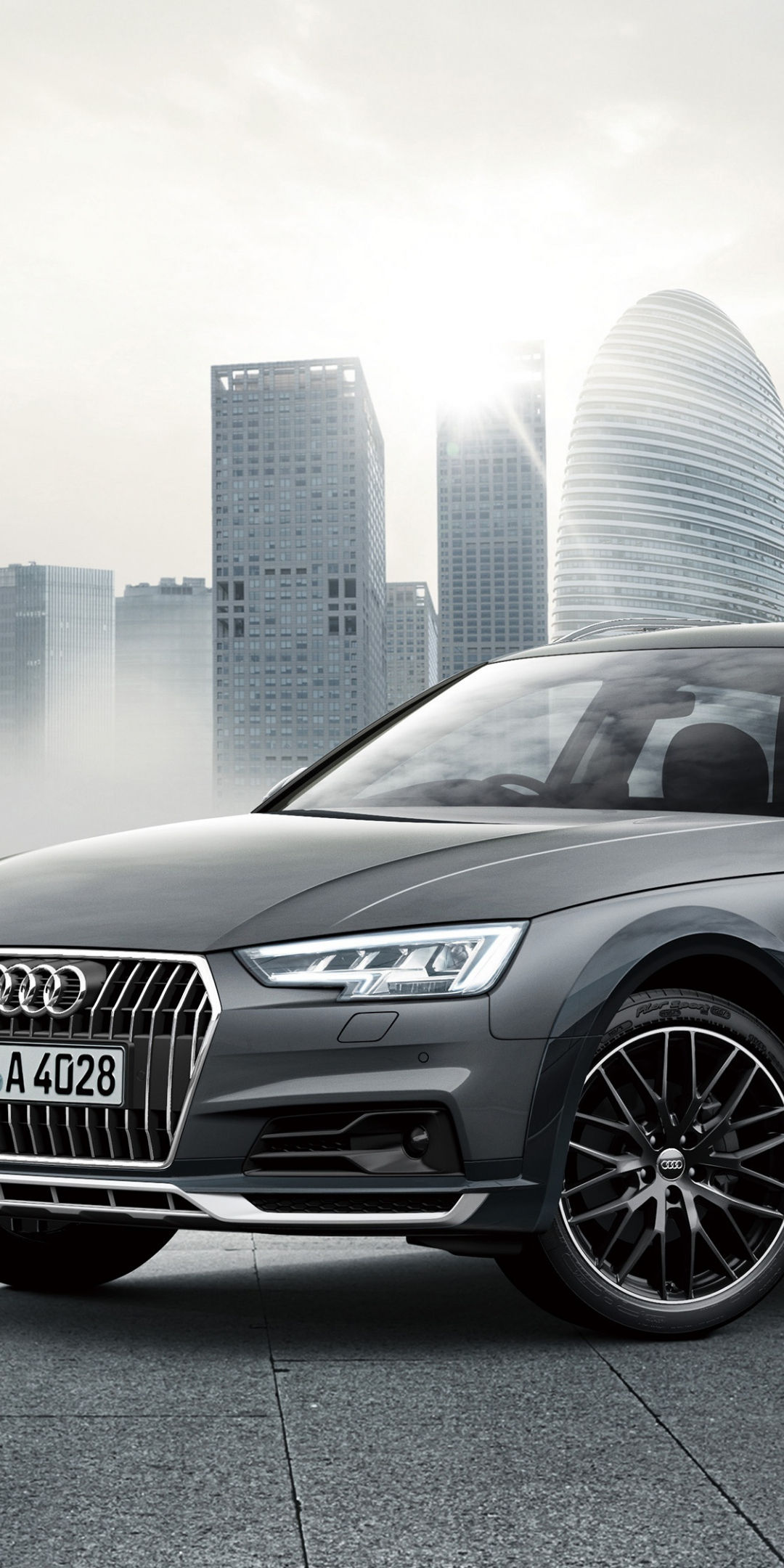 Audi A4, luxury car, 1080x2160 wallpaper