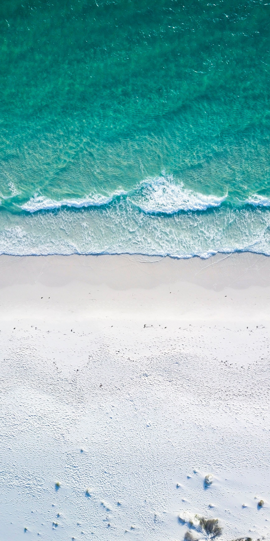 Body of water, beach, calm and clean, 1080x2160 wallpaper