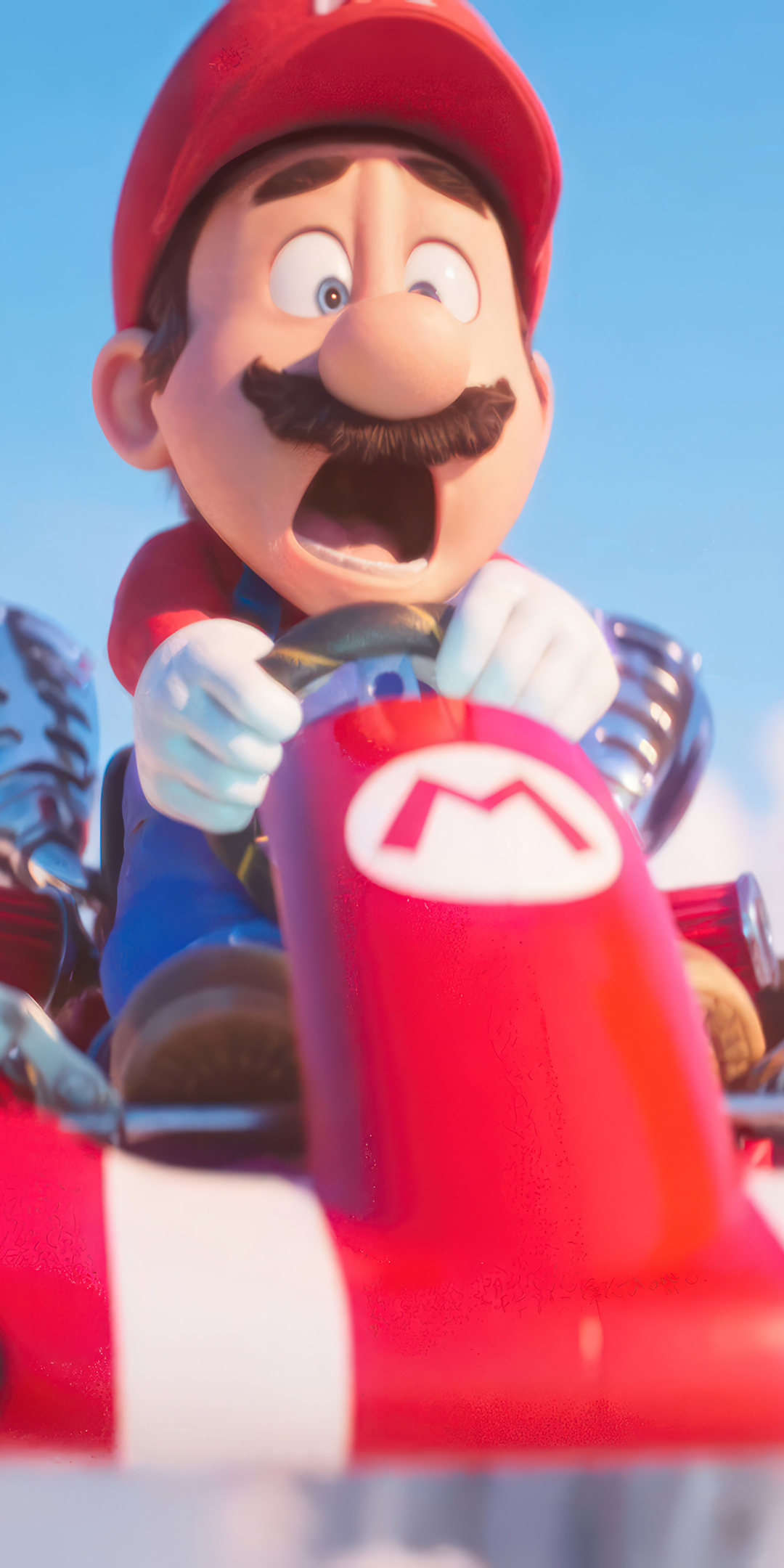 CGI movie, Mario, racing, 1080x2160 wallpaper
