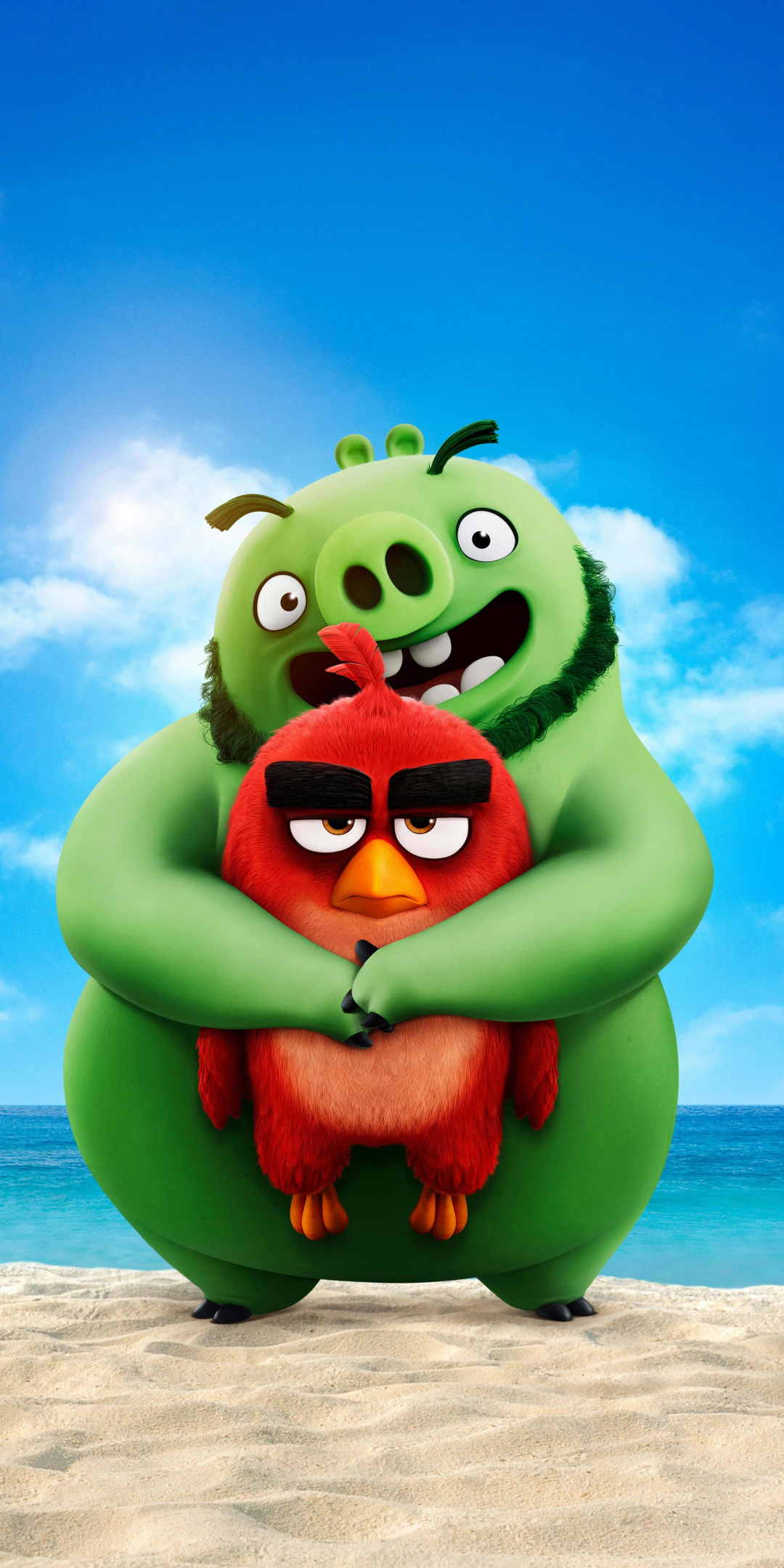 Movie, piggy and birdy, The Angry Birds Movie 2, 1080x2160 wallpaper