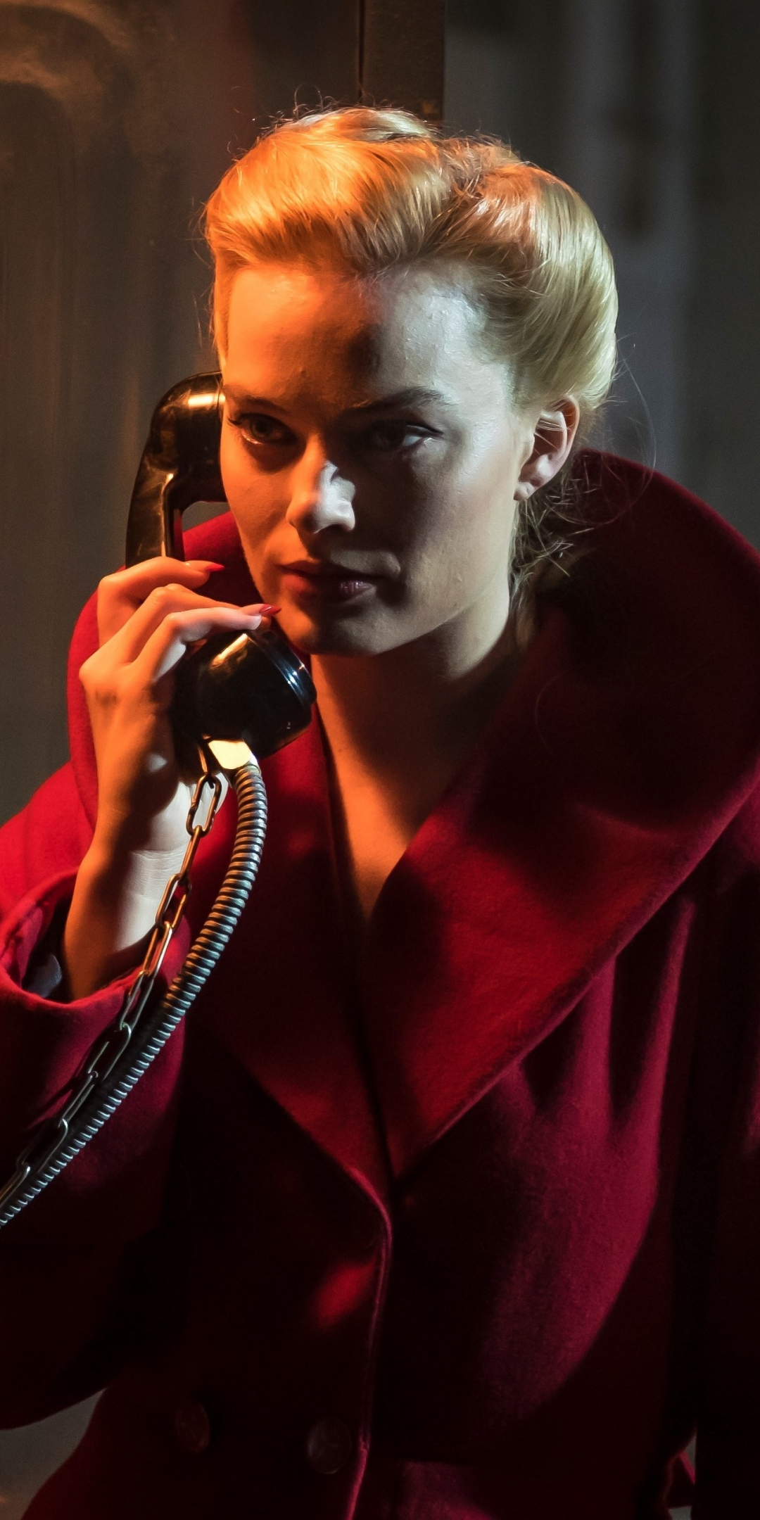 Margot Robbie as Annie, movie, Terminal, 1080x2160 wallpaper