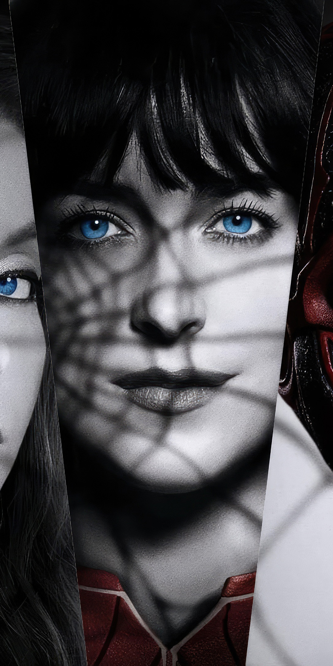 Madame Web's all Character, posters of all girls, movie, 2024, 1080x2160 wallpaper