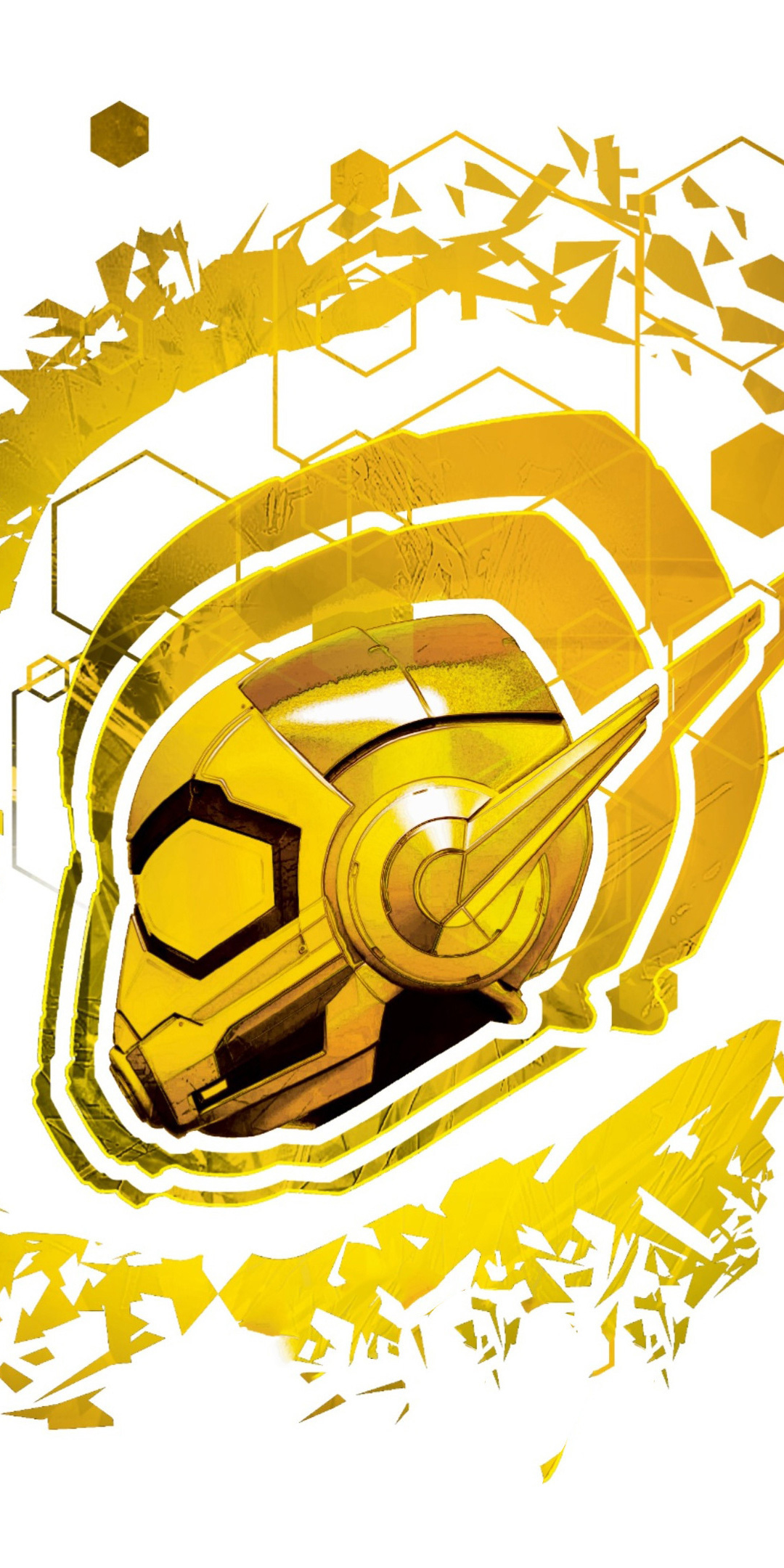 Wasp's headshot, Ant-man and the wasp, movie, 1080x2160 wallpaper