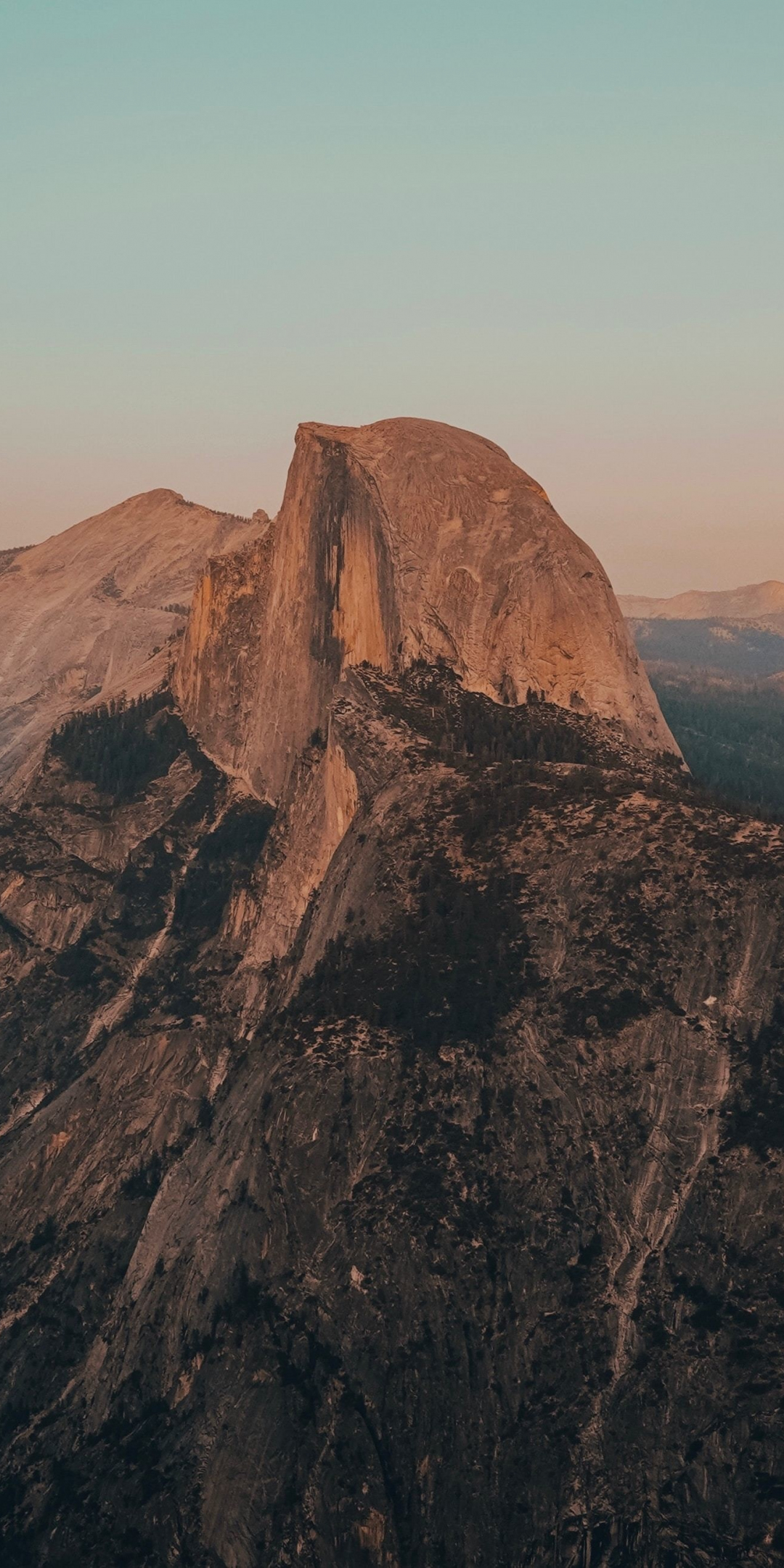 Half Dome, Yosemite valley, nature, 1080x2160 wallpaper
