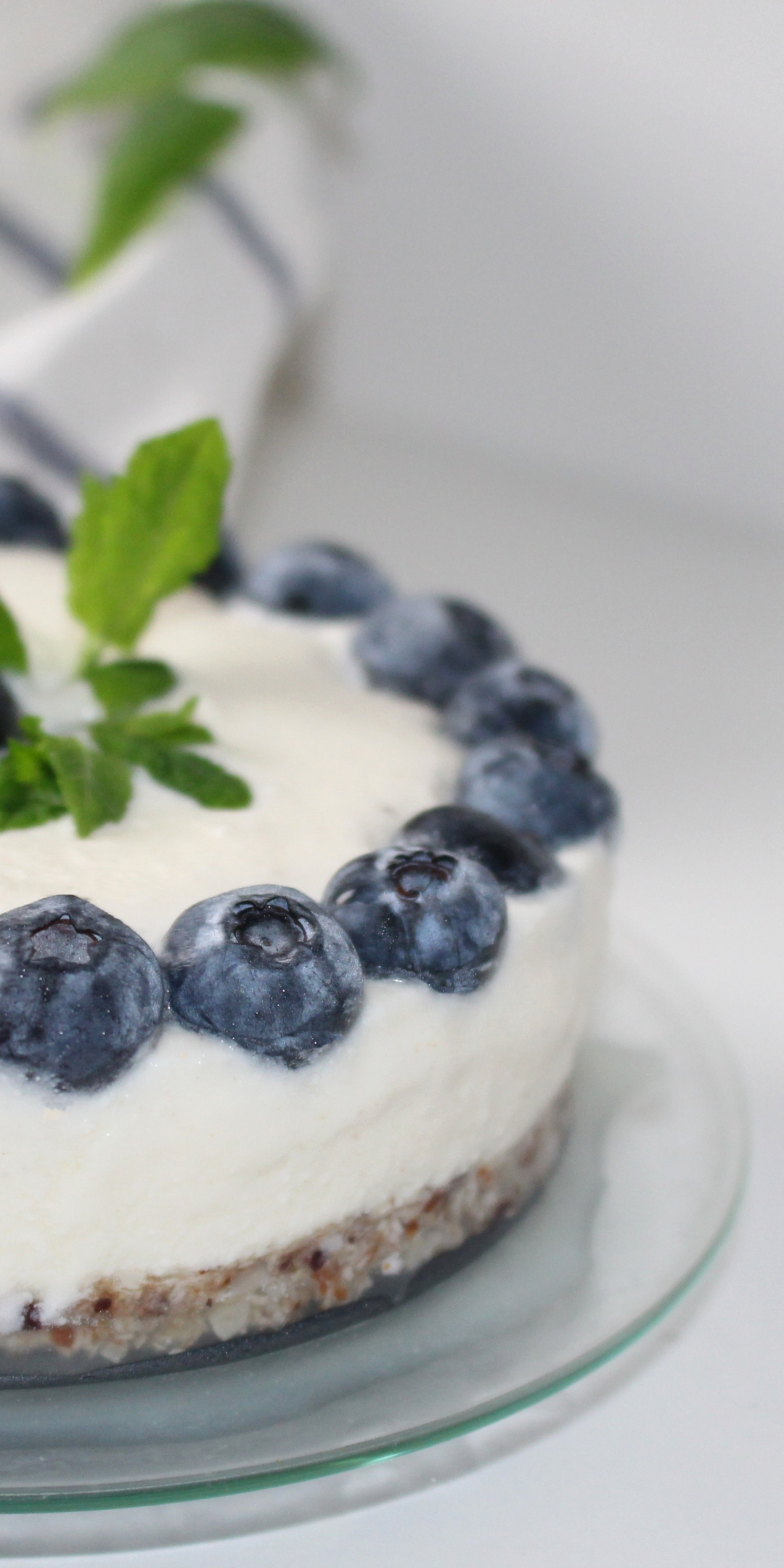 Cake, baking, blueberry, 1080x2160 wallpaper