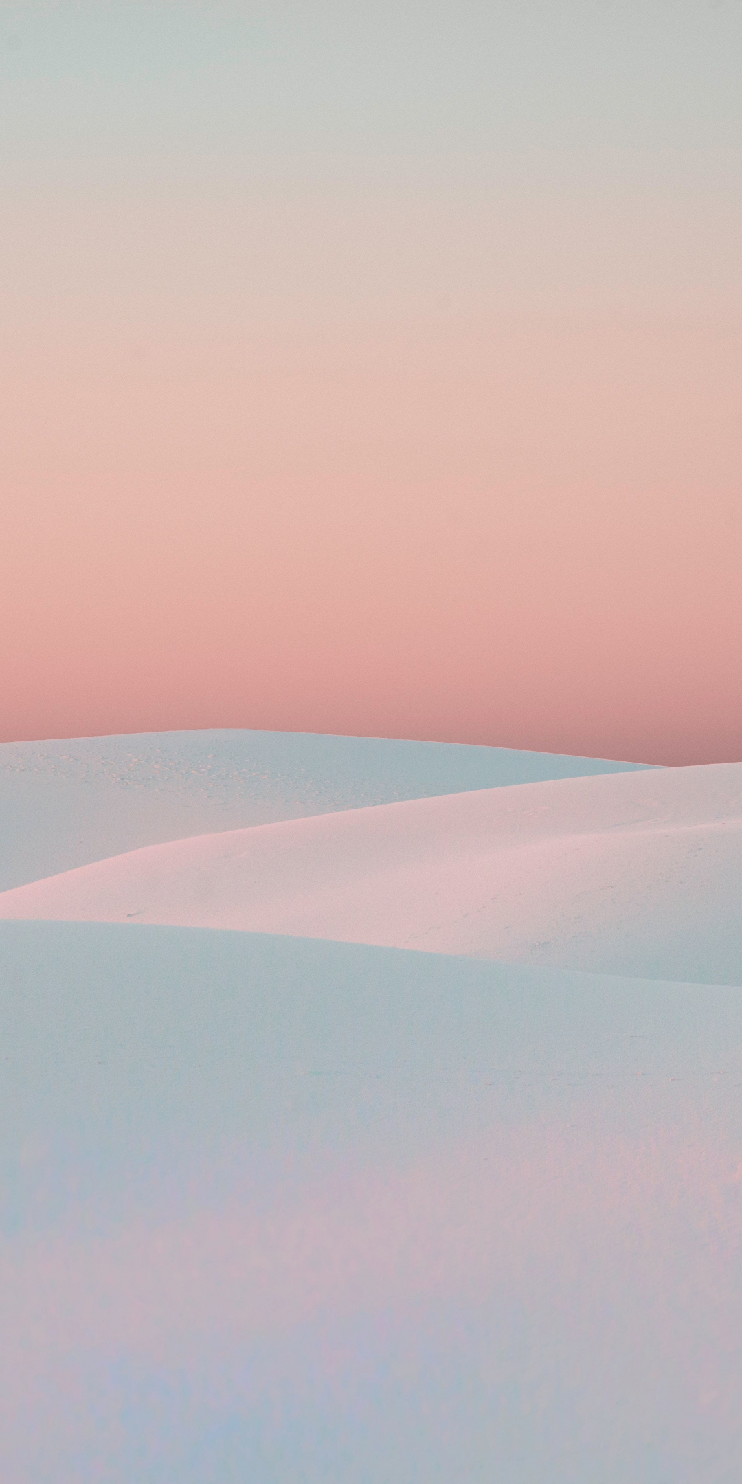 Sunset, white desert, dunes, nature, 1080x2160 wallpaper