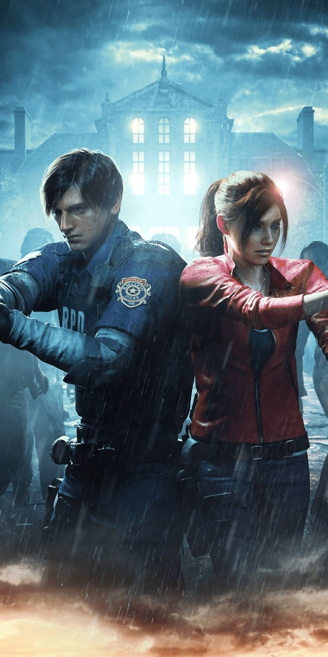 Download wallpaper 1080x2160 resident evil 2, 2019 game, honor 7x, honor 9  lite, honor view 10, 1080x2160 hd background, 18856