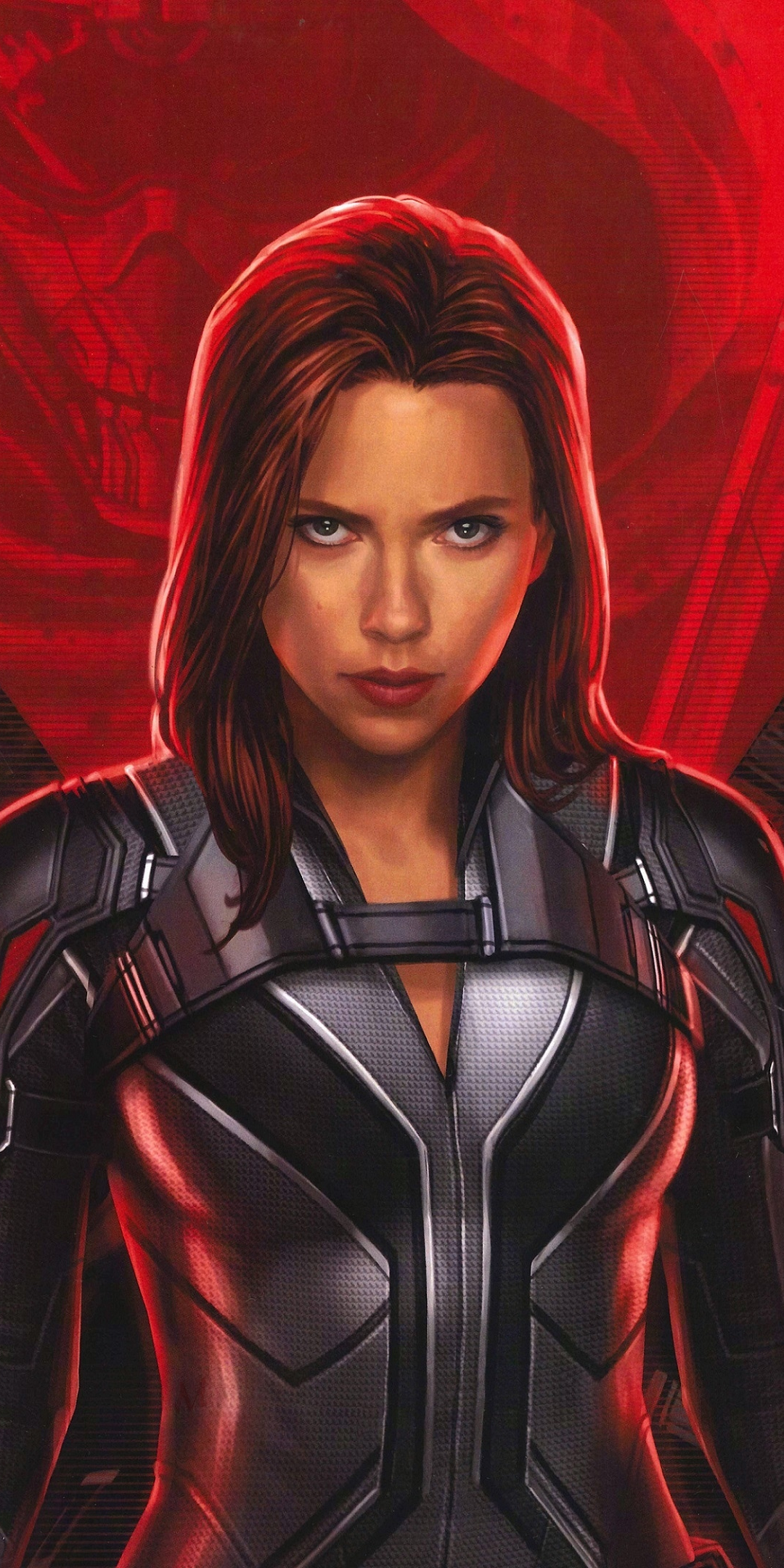 Black Widow, 2020 movie, art, 1080x2160 wallpaper