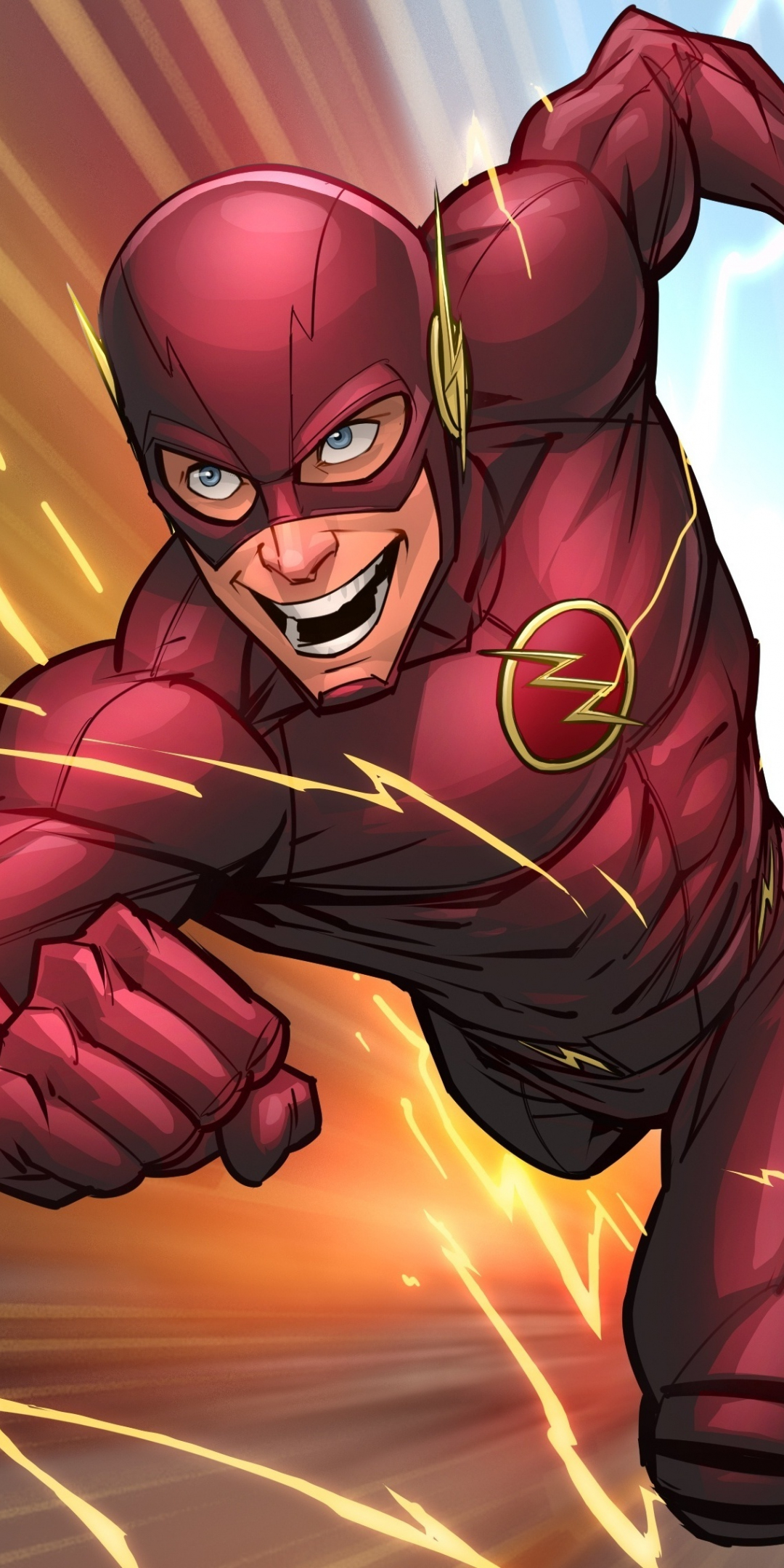 Speedster, the flash, dc comics, superhero, 1080x2160 wallpaper