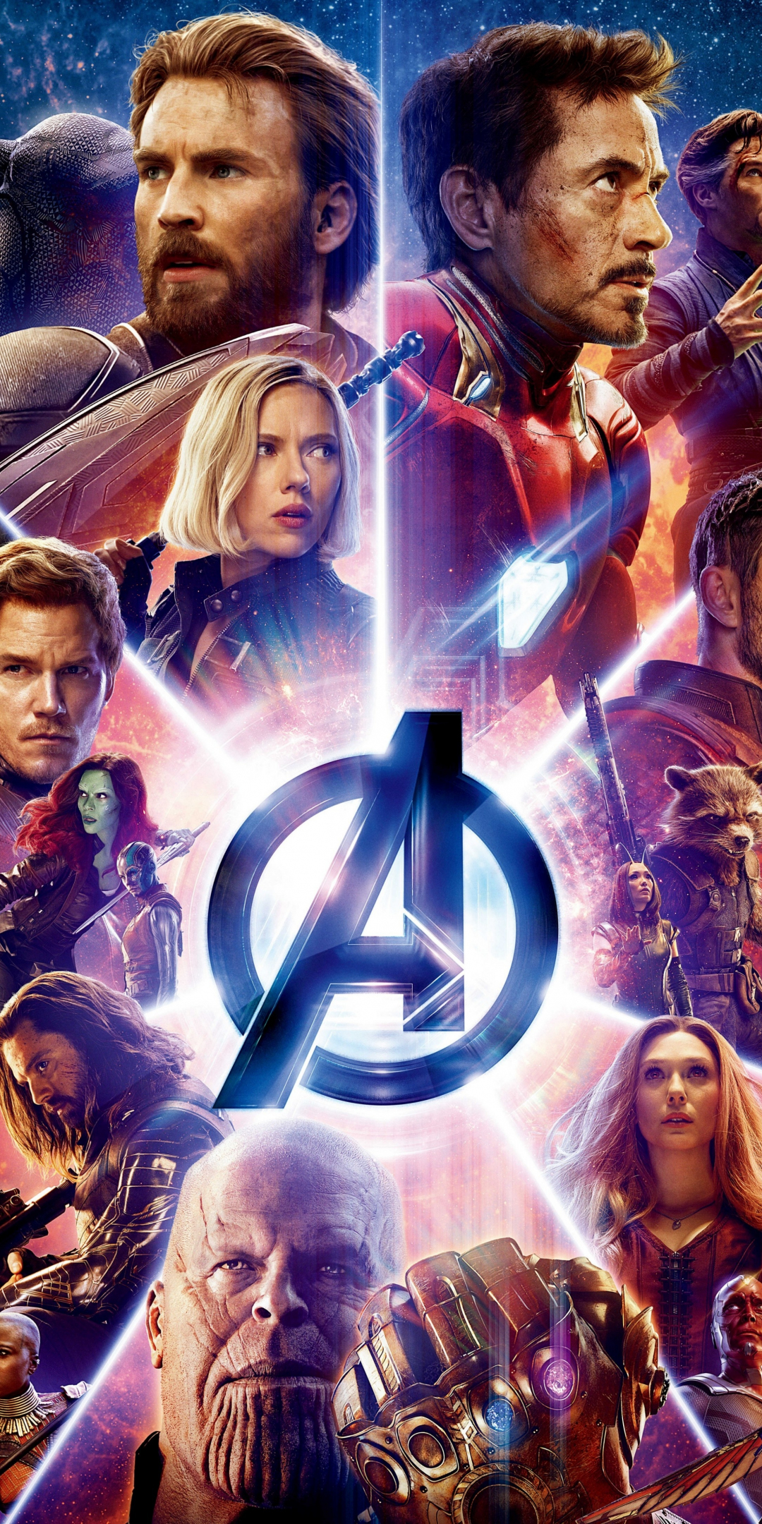 Avengers: infinity war, new poster, movie, 2018, 1080x2160 wallpaper