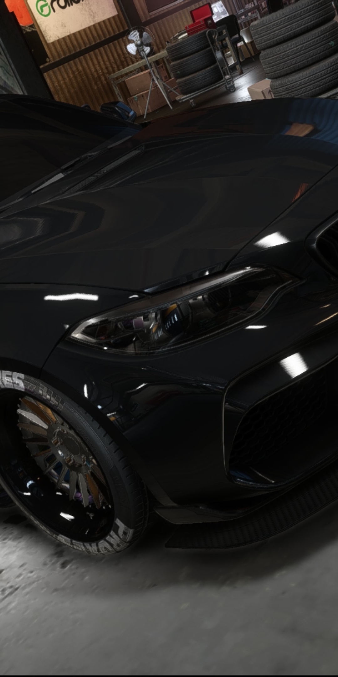 Need for speed payback, dark, bmw m3, car, 1080x2160 wallpaper