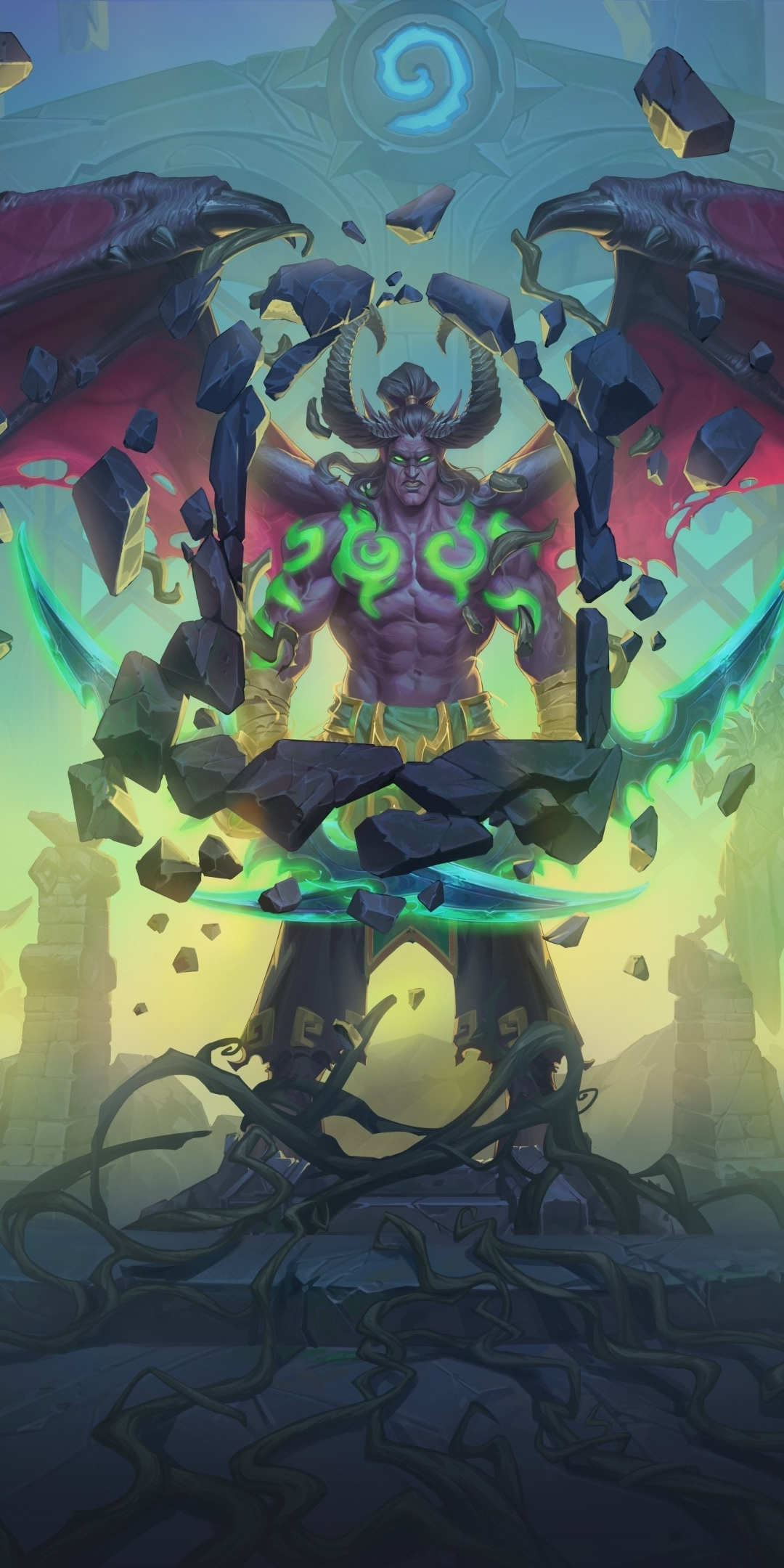 Game, devil, Hearthstone, Heroes of the Storm, Online game, 1080x2160 wallpaper