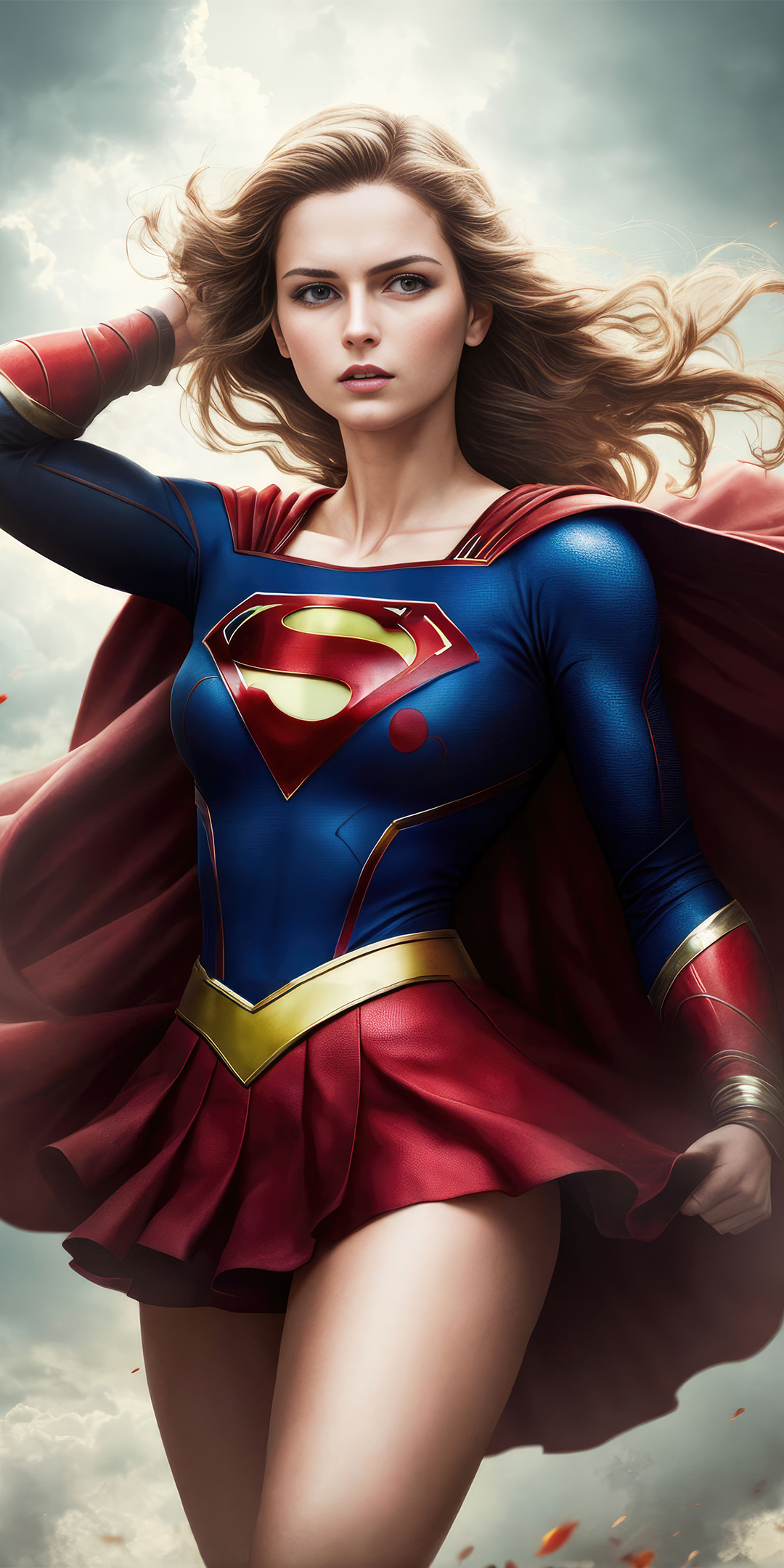 Hot Supergirl, 2023, 1080x2160 wallpaper