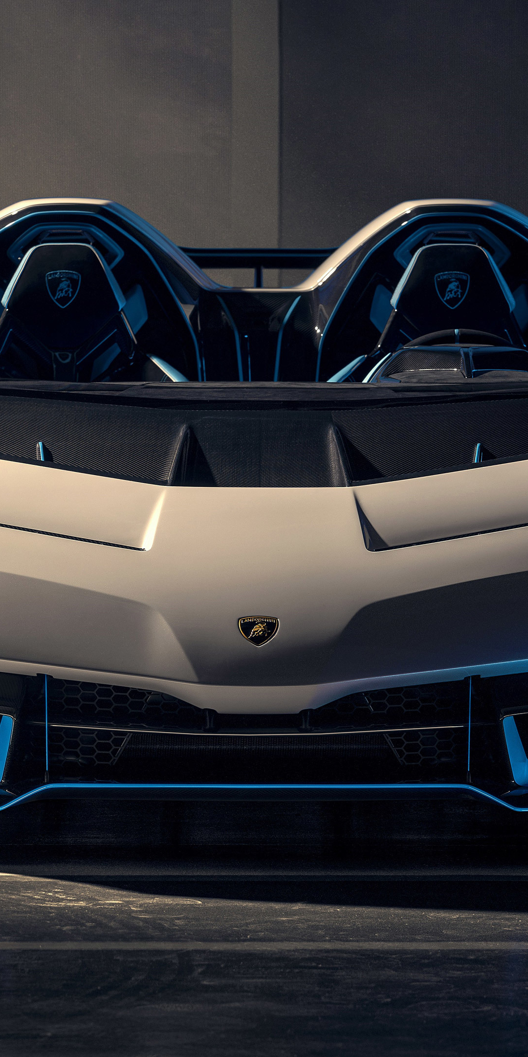 Lamborghini SC20, front-view, 1080x2160 wallpaper