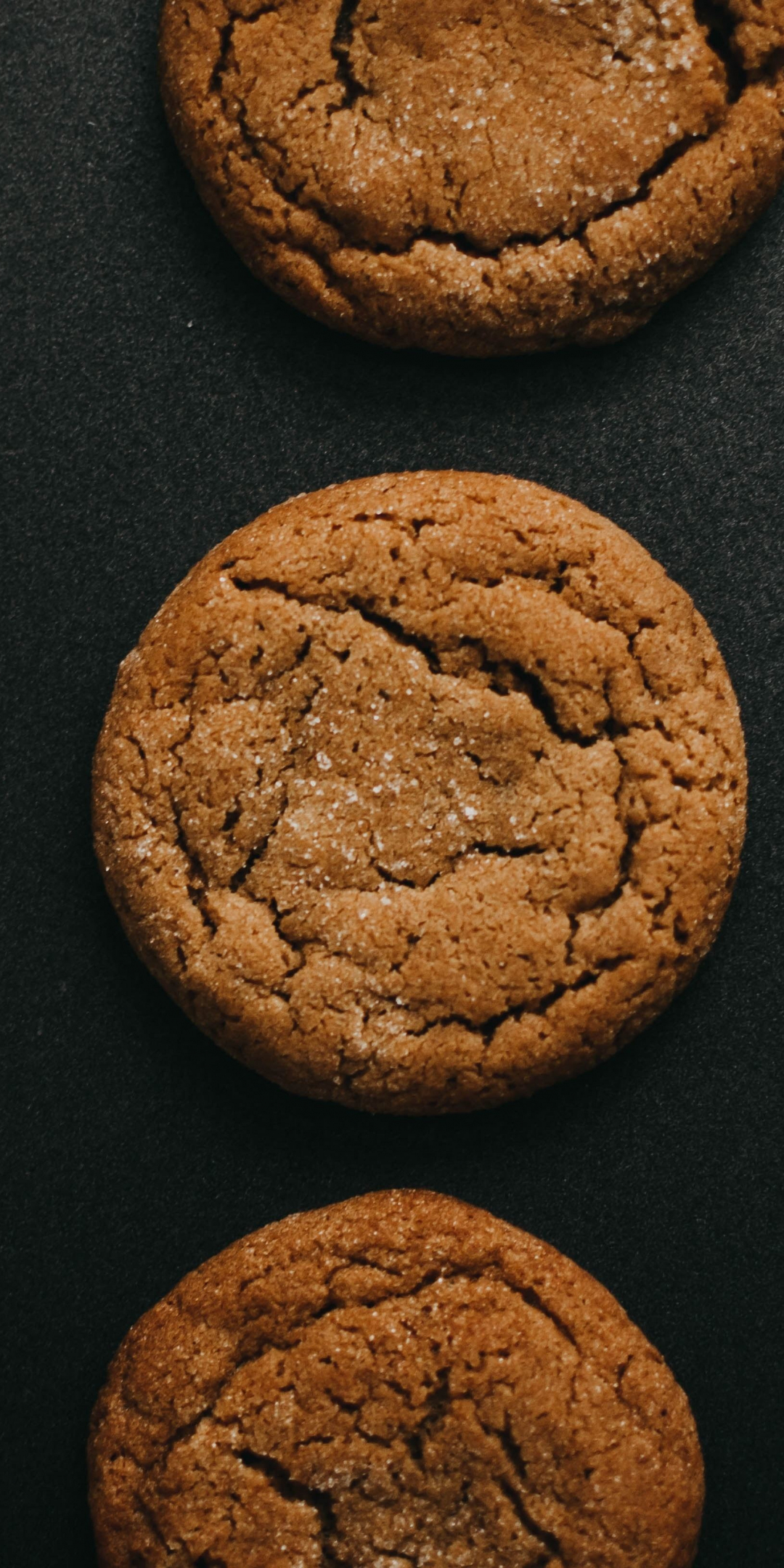 Brown cookies, food, 1080x2160 wallpaper