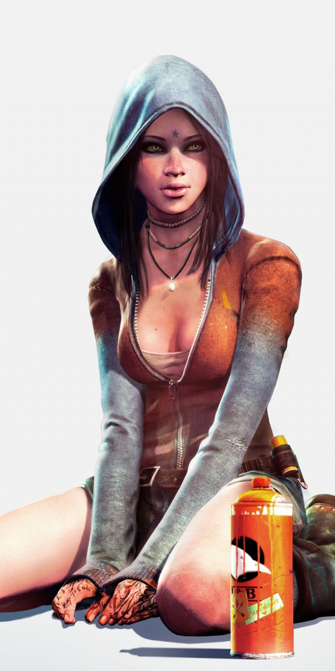 Hot girl skin, Devil May Cry 5, video game, 1080x2160 wallpaper