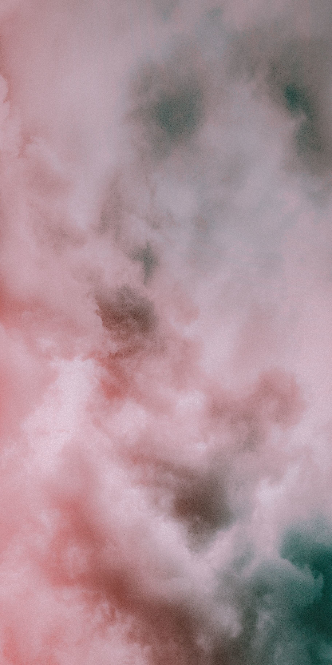 Dusk, clouds, 1080x2160 wallpaper