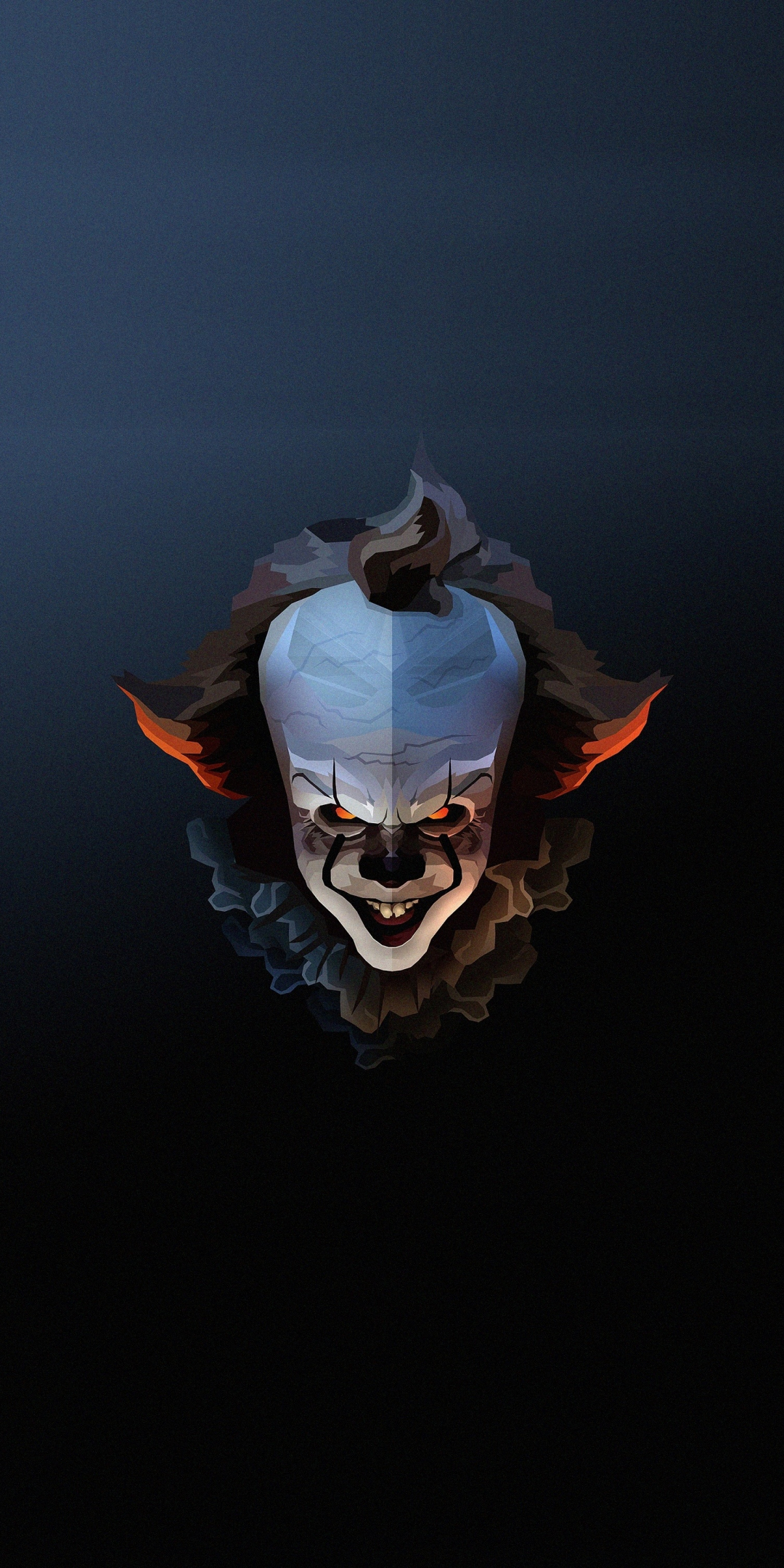 Pennywise, The Clown, halloween, artwork, 1080x2160 wallpaper