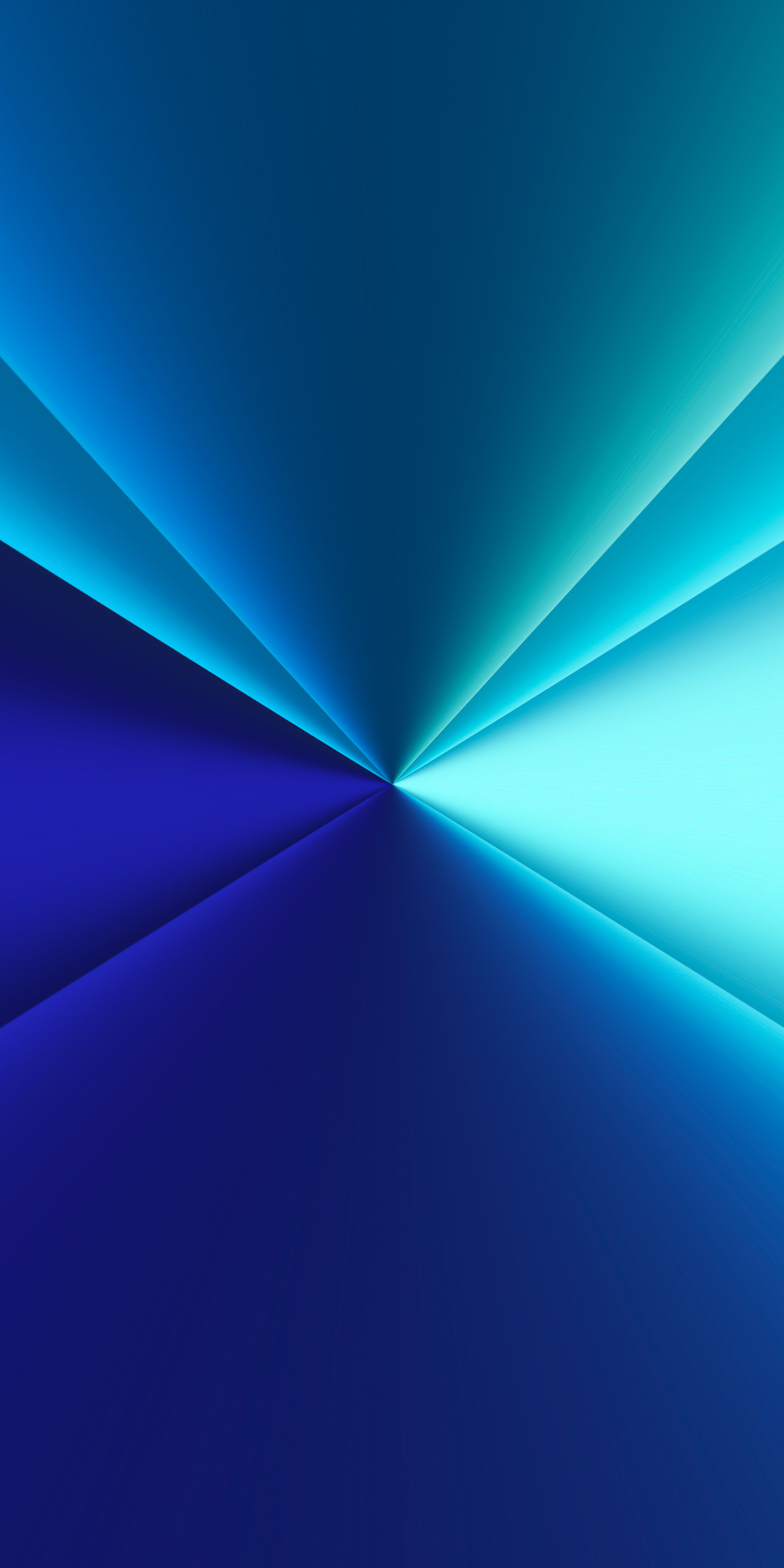 Blue lights conjunction formation, lines, abstraction, 1080x2160 wallpaper