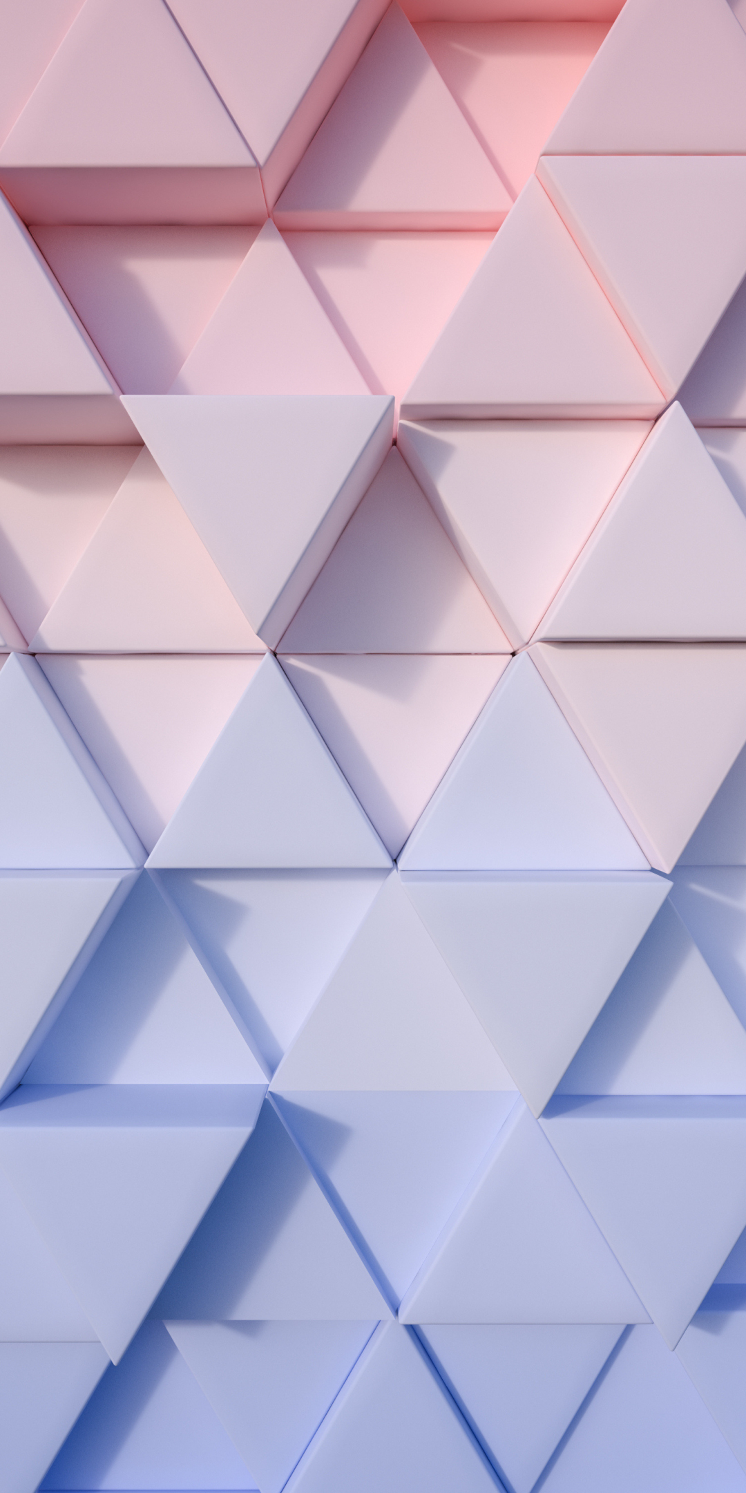 Triangles, abstract, geometrical shape, 1080x2160 wallpaper